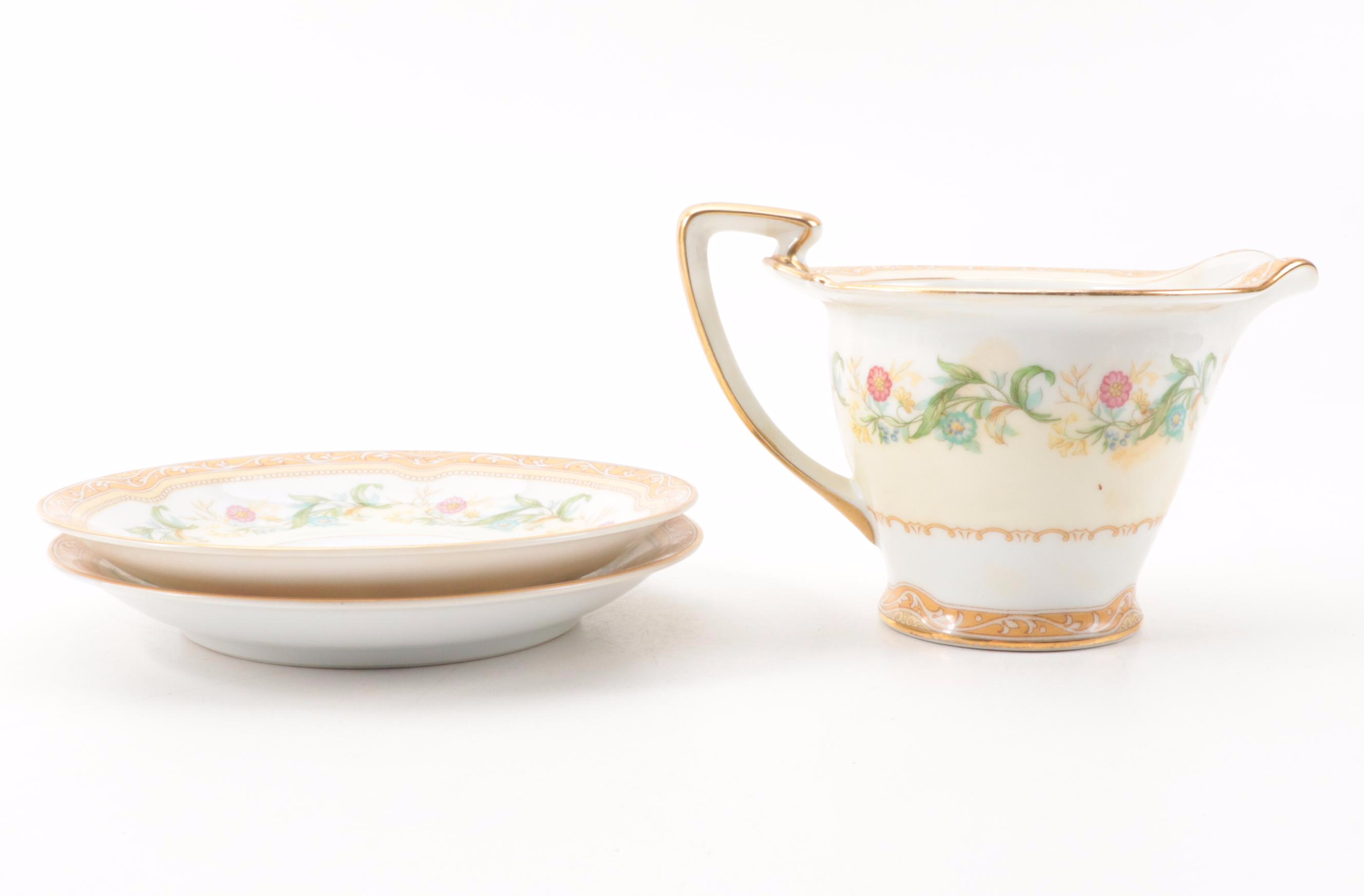 Noritake "Moselle" Dinnerware and Table Accessories, Mid to Late 20th Century