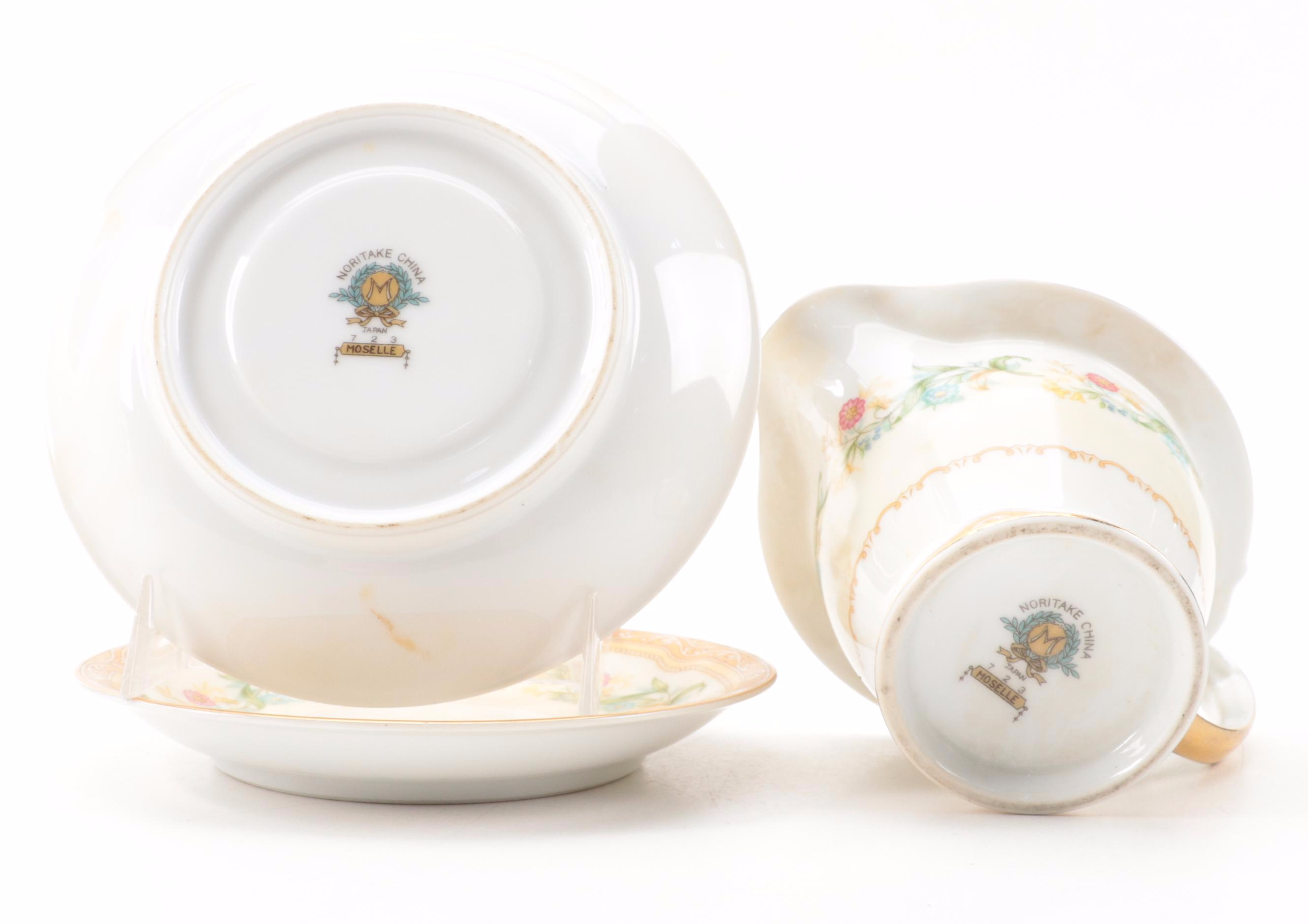 Noritake "Moselle" Dinnerware and Table Accessories, Mid to Late 20th Century