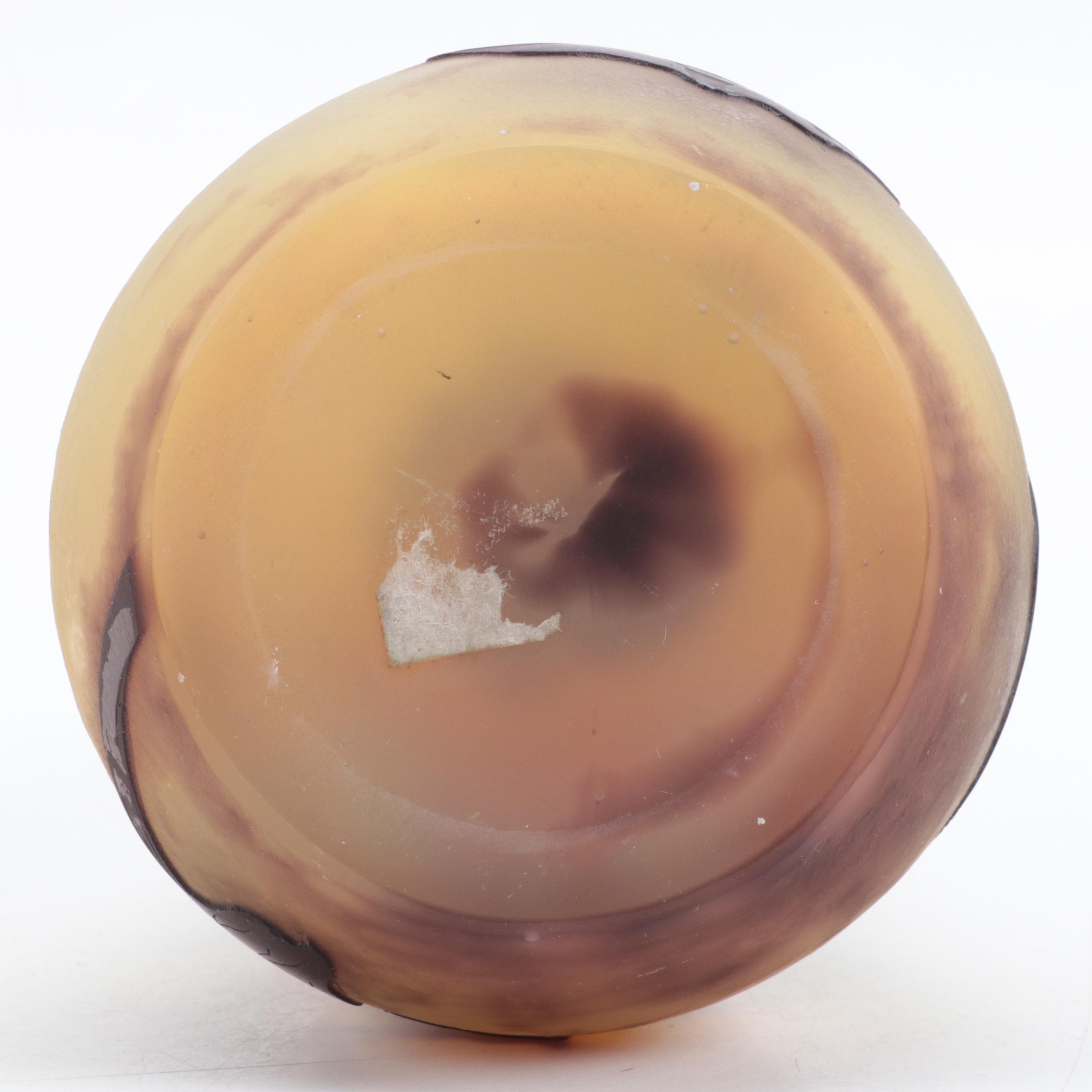 Galle Cameo Glass Vase