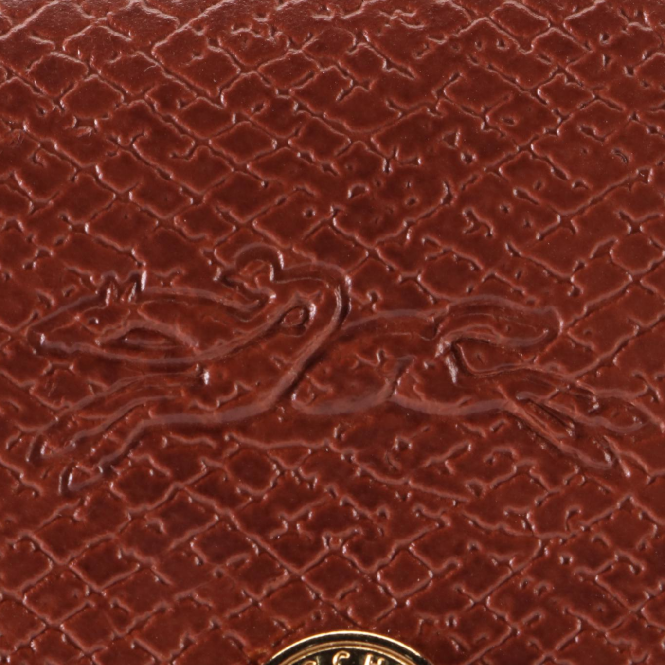 Longchamp Le Pliage Medium Short Handle Tote in Garance Red Nylon and Leather