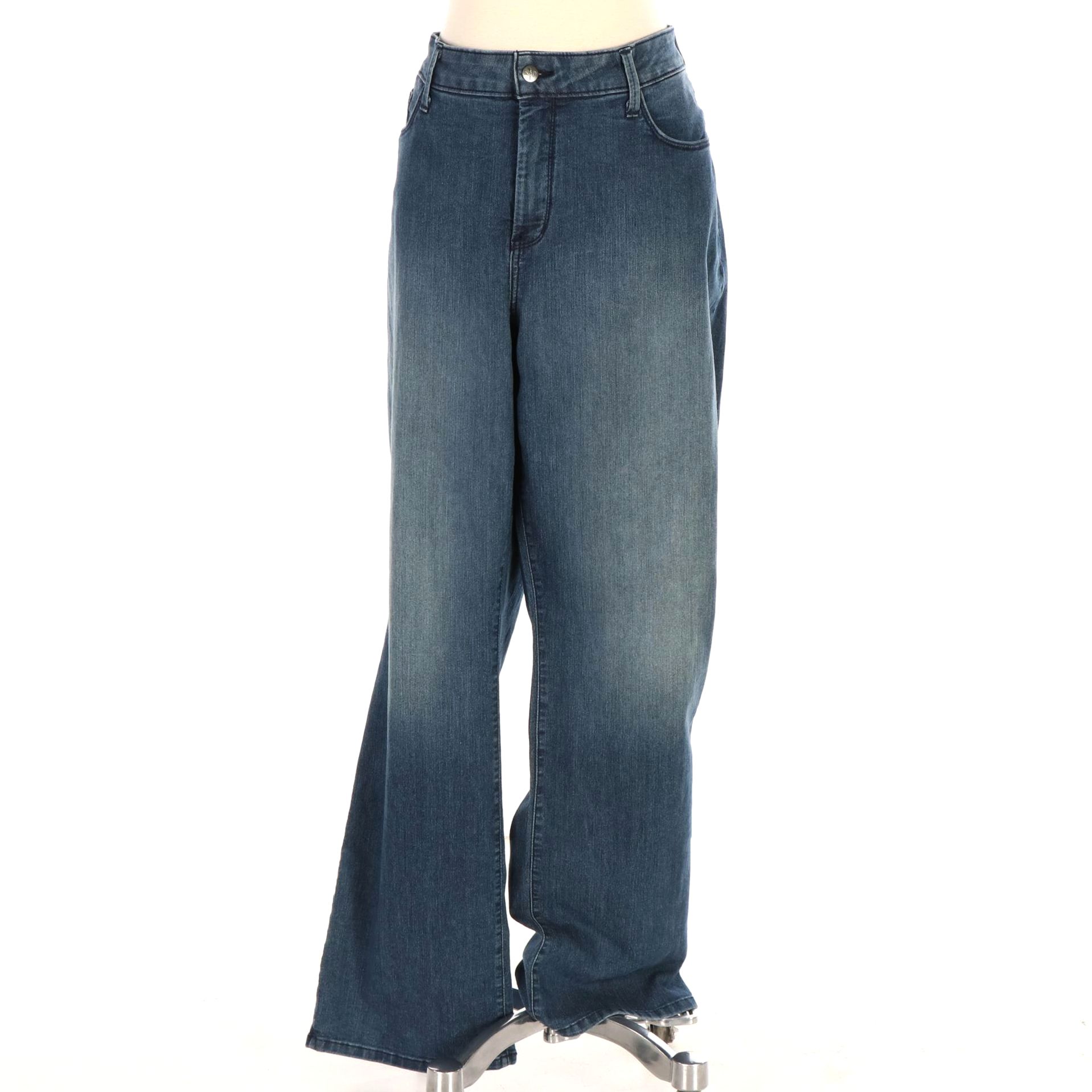 NYDJ Not Your Daughter's Jeans Bootcut Stone Wash Denim Pants, New with Tag