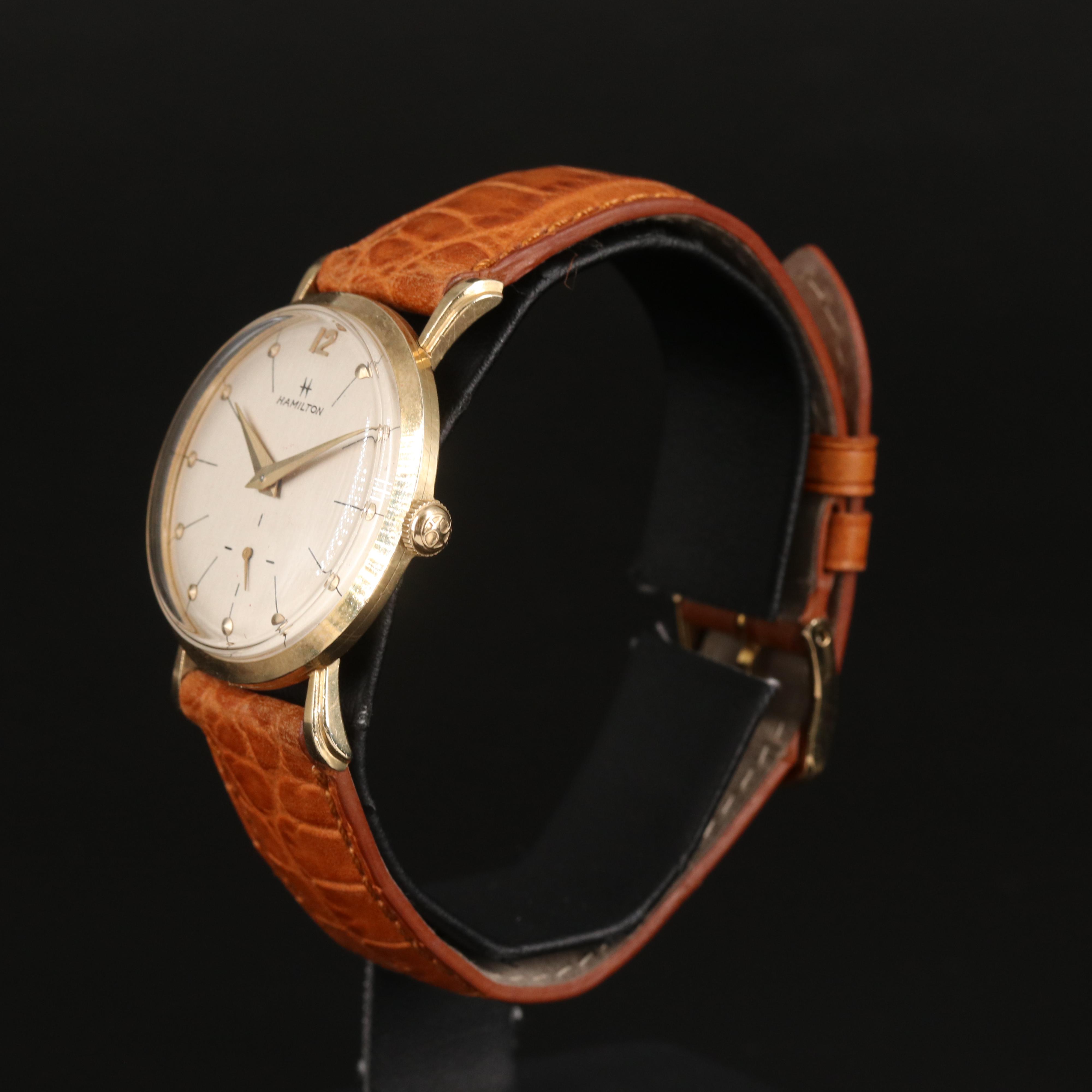 Vintage Hamilton 14K Stem Wind Watch