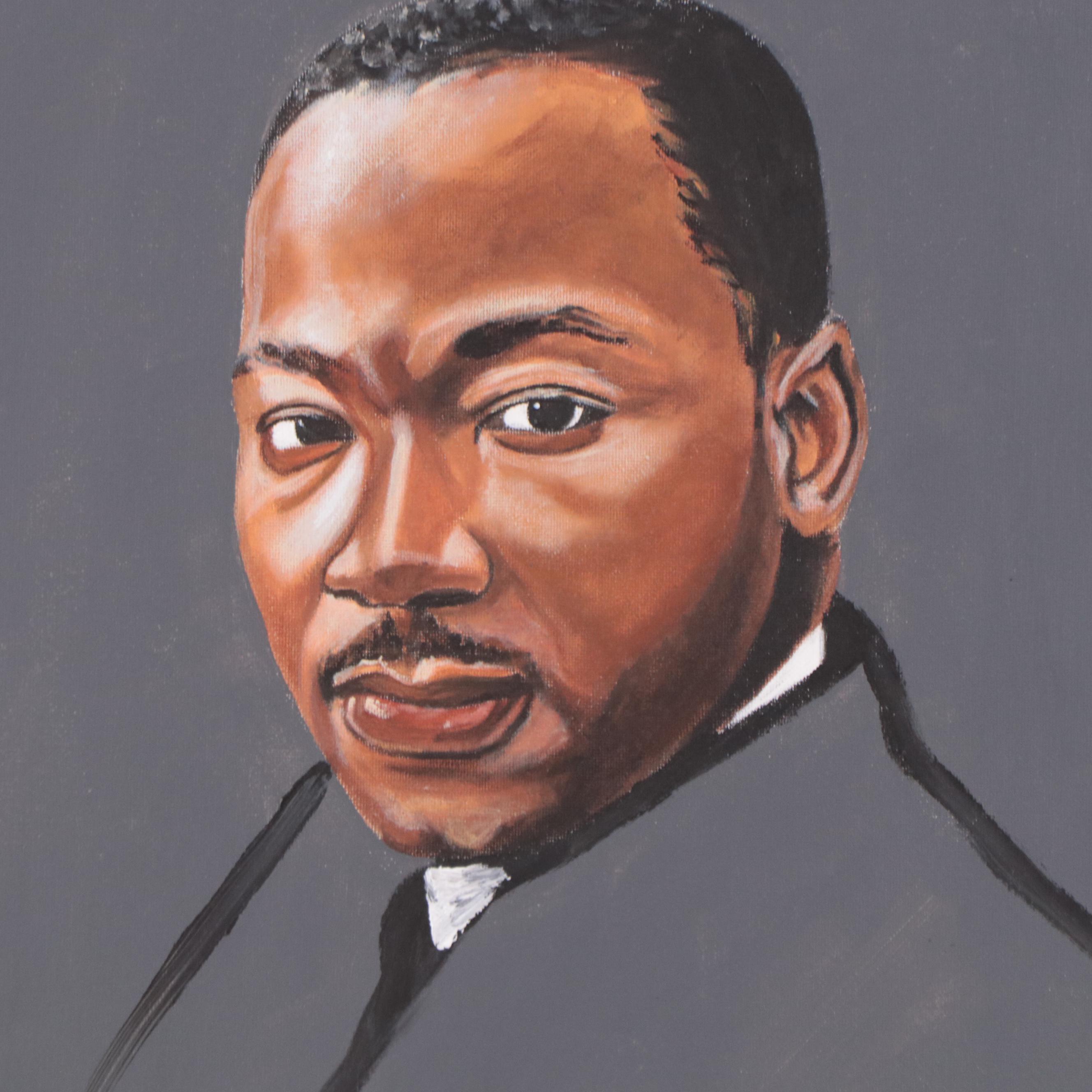 Taliaferro Sebastian Acrylic Painting "Martin," 2023