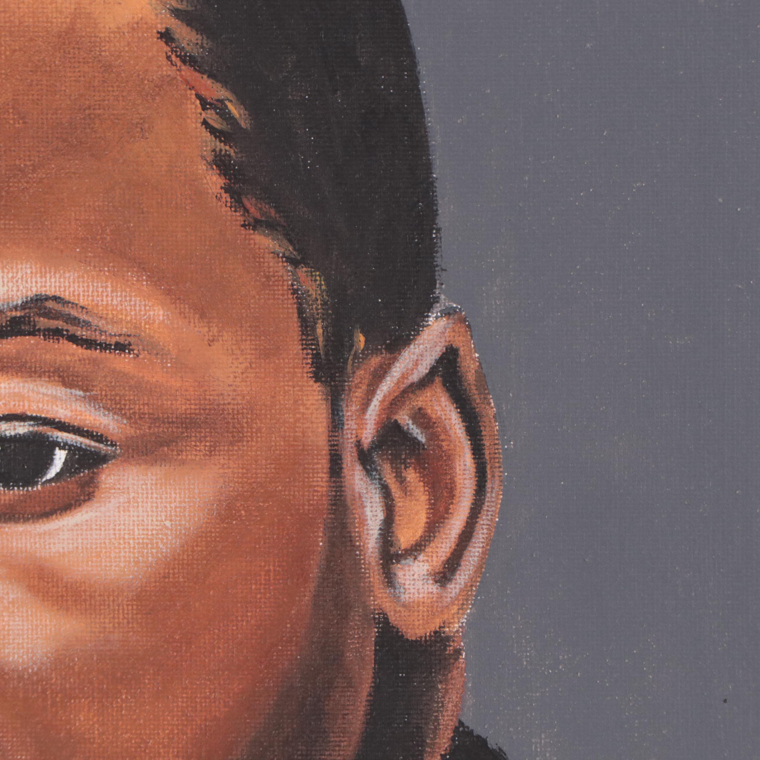 Taliaferro Sebastian Acrylic Painting "Martin," 2023