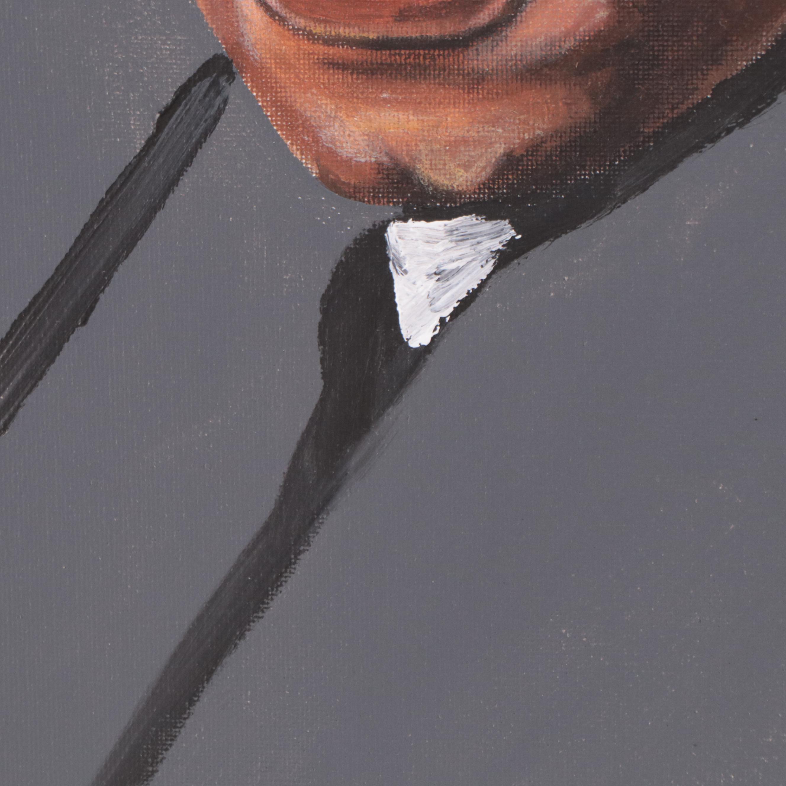 Taliaferro Sebastian Acrylic Painting "Martin," 2023