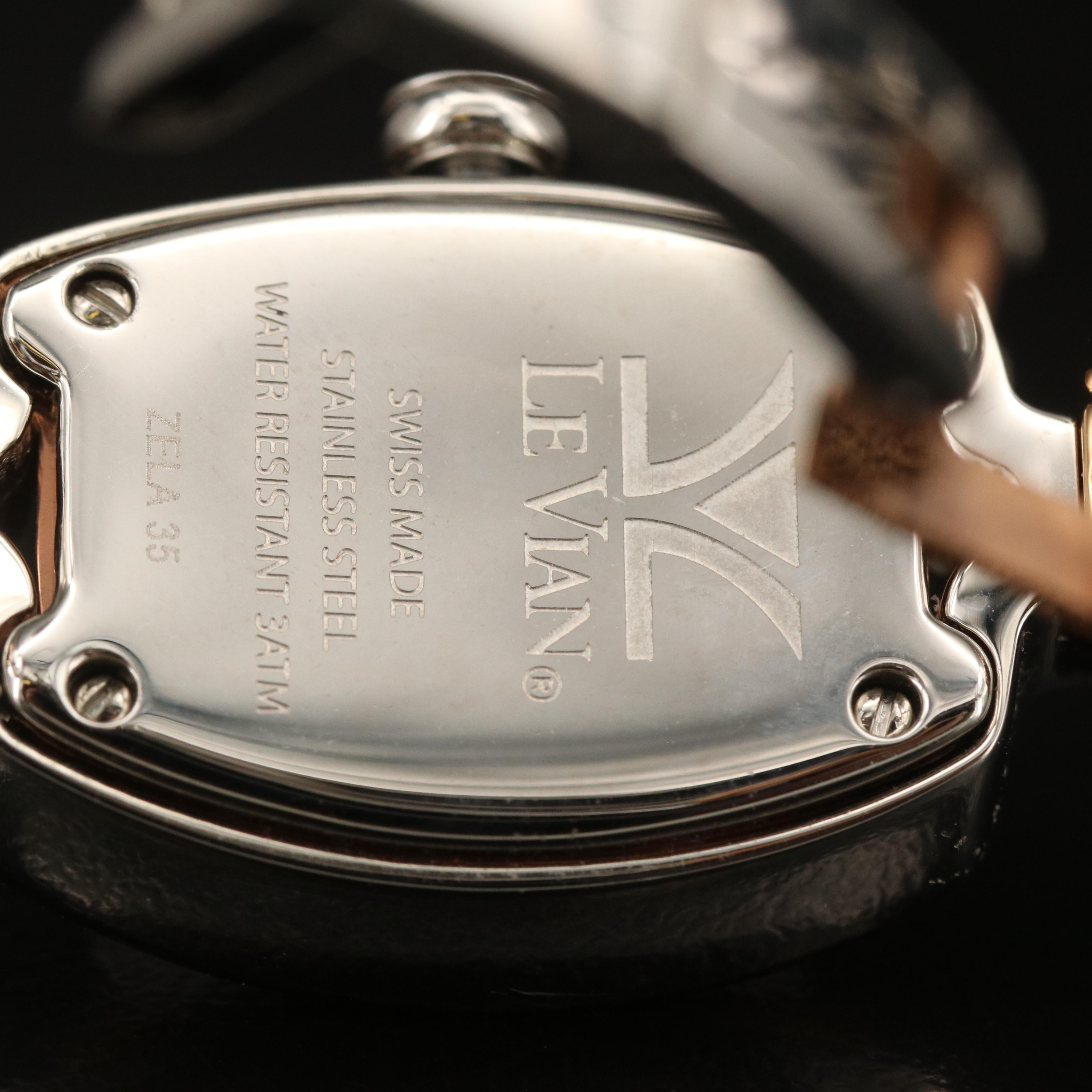 Le Vian Strawberry'N Vanilla Cush'n Bangle 1.25 CTW Diamond Watch