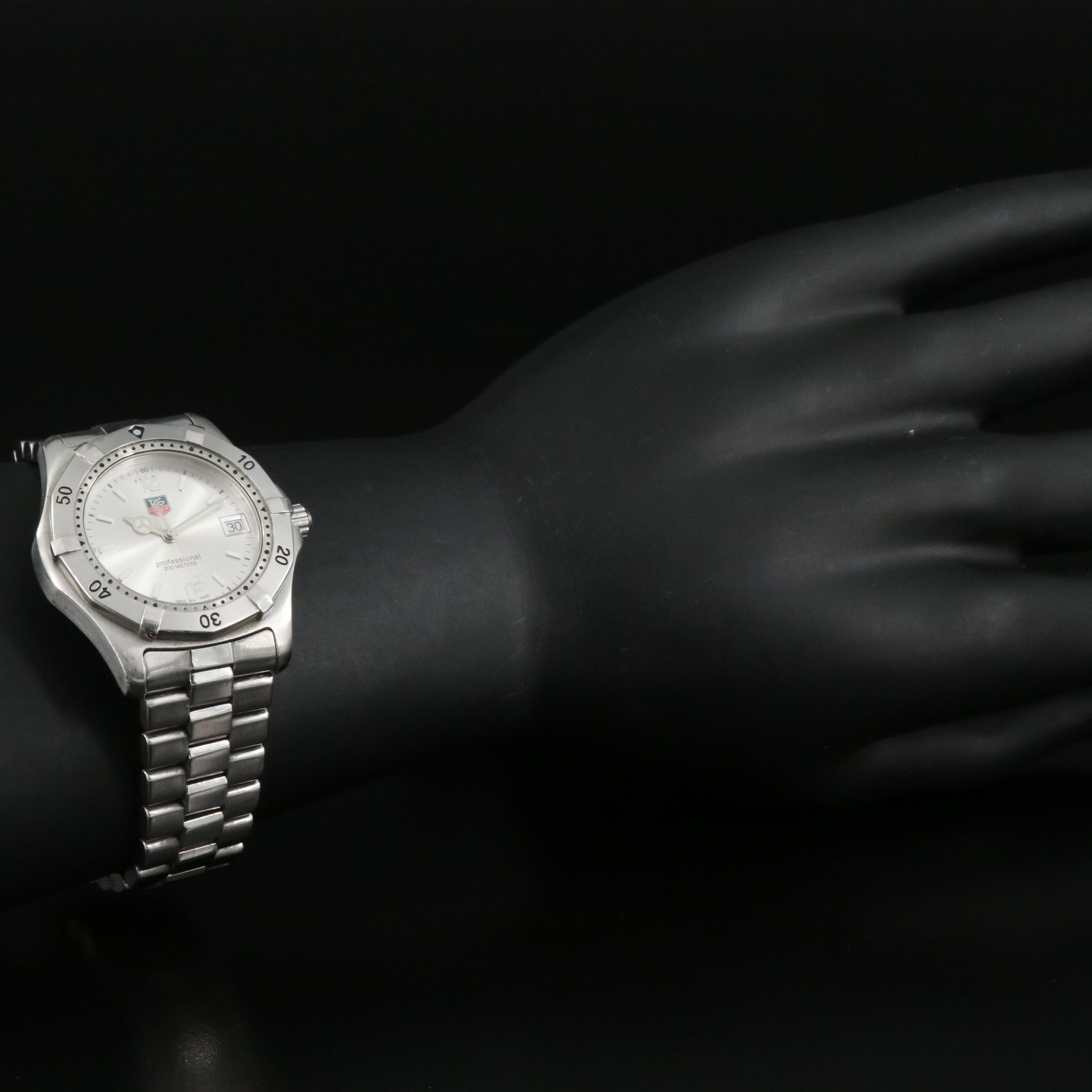 TAG Heuer Professional 200 Meters with Date Stainless Steel Watch