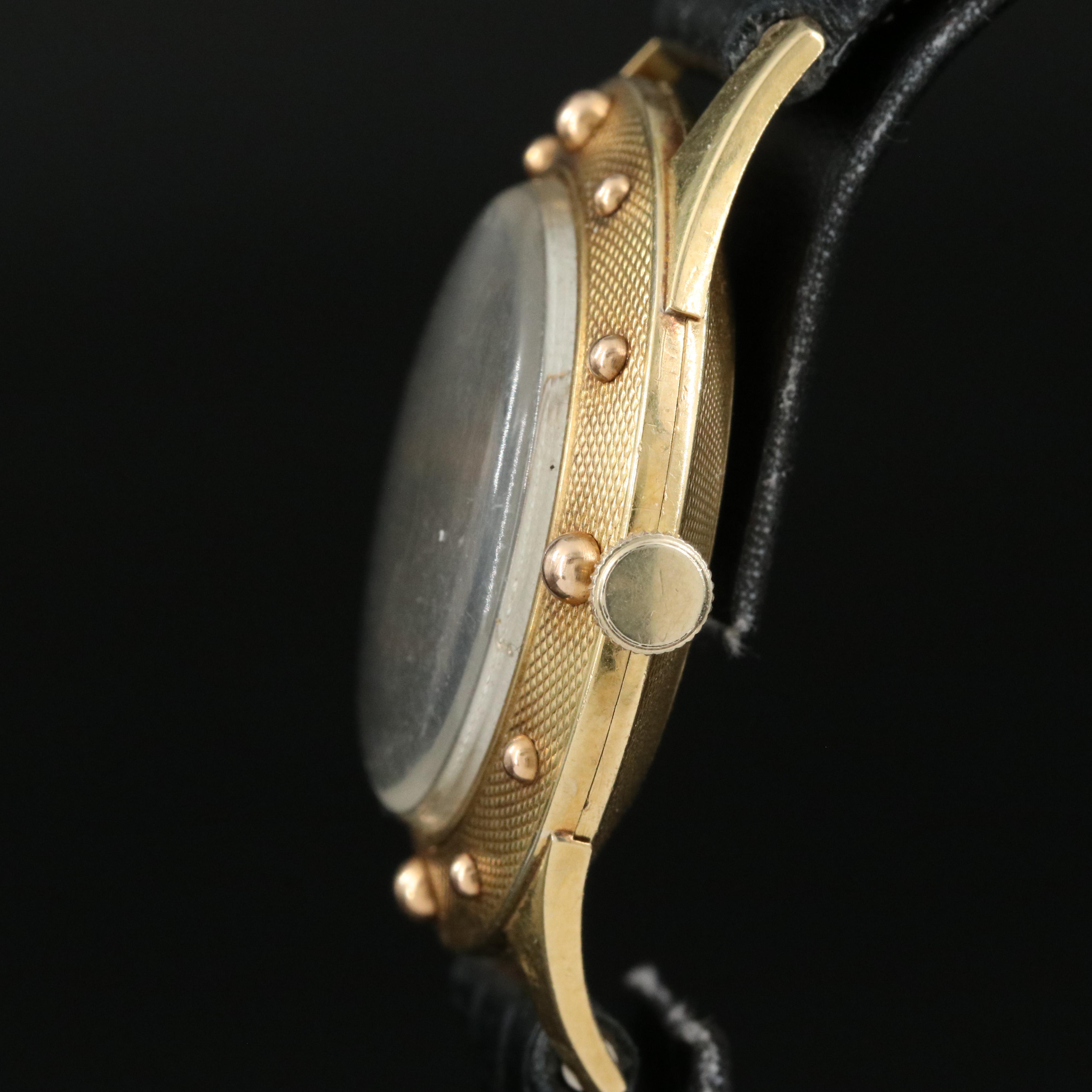 18K Juvenia Swiss Stem Wind Vintage Watch