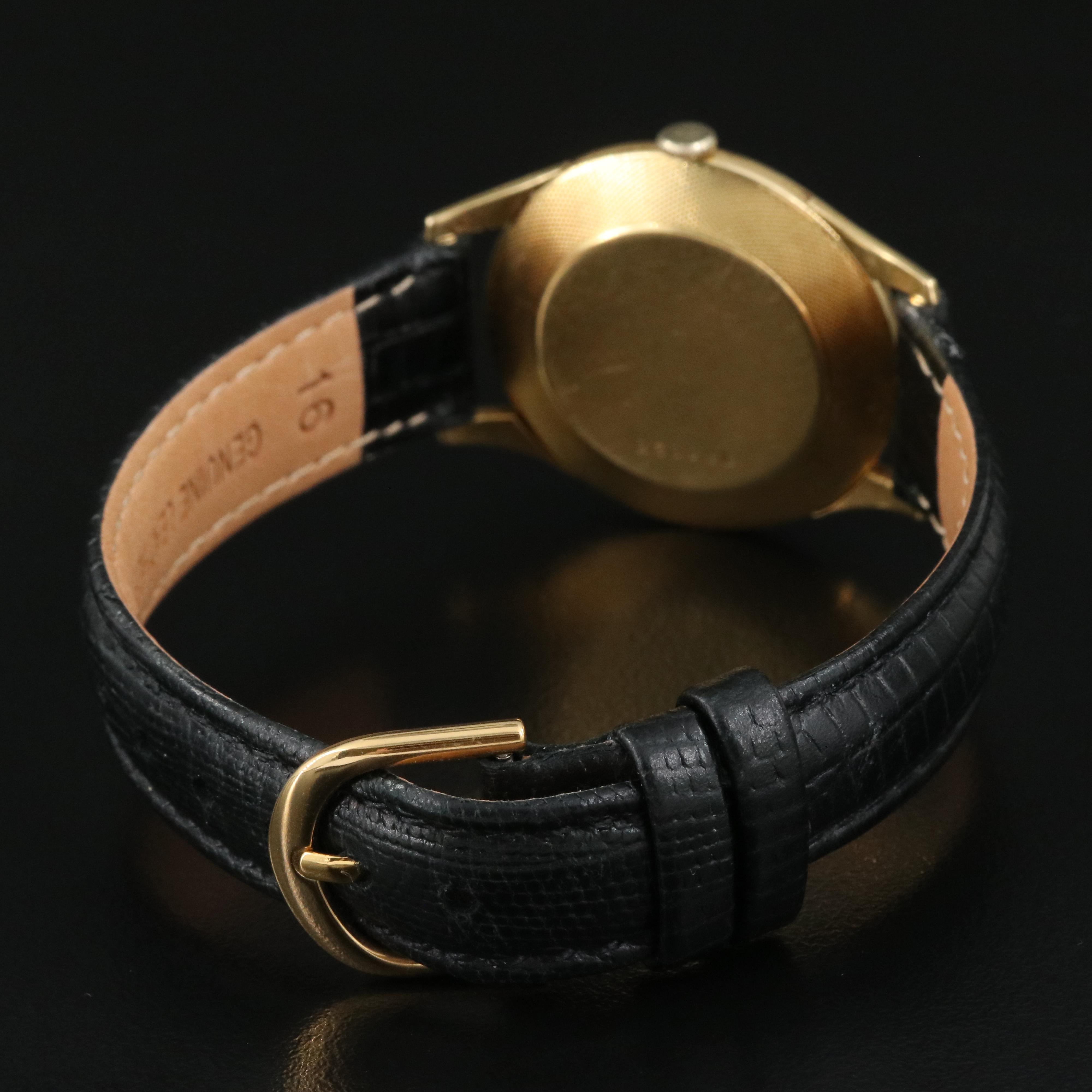 18K Juvenia Swiss Stem Wind Vintage Watch