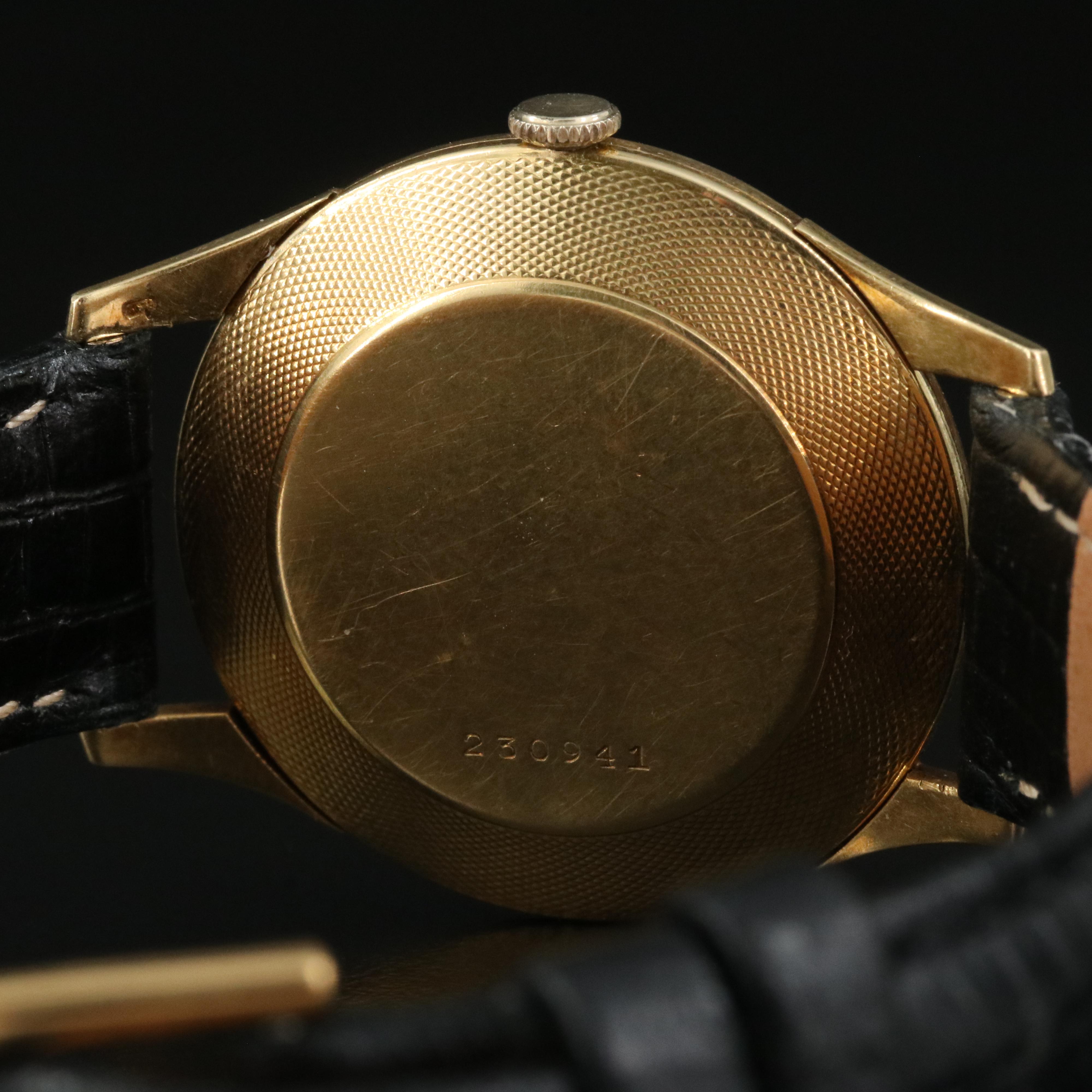 18K Juvenia Swiss Stem Wind Vintage Watch