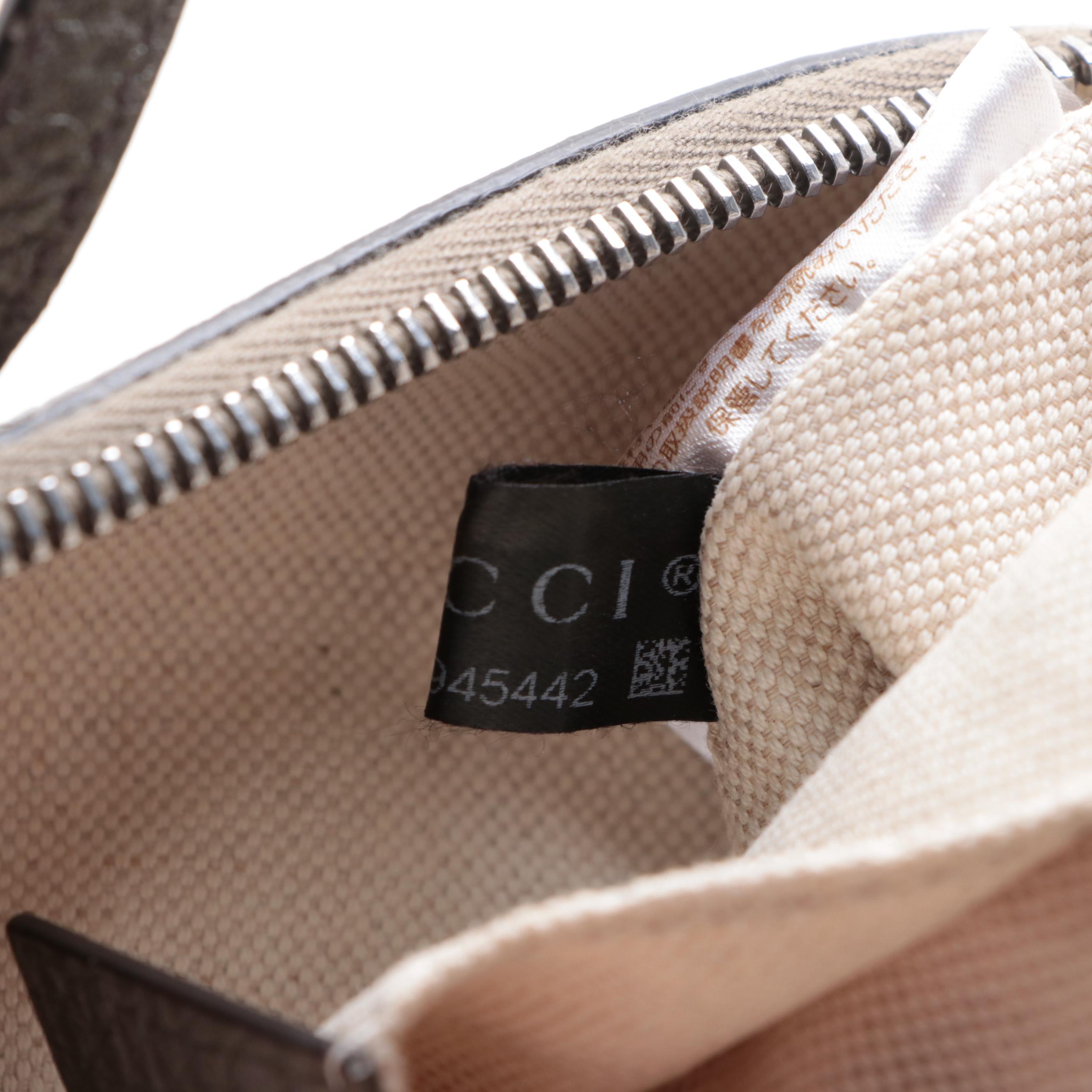 Gucci Kids Interlocking GG Handbag in Metallic Leather