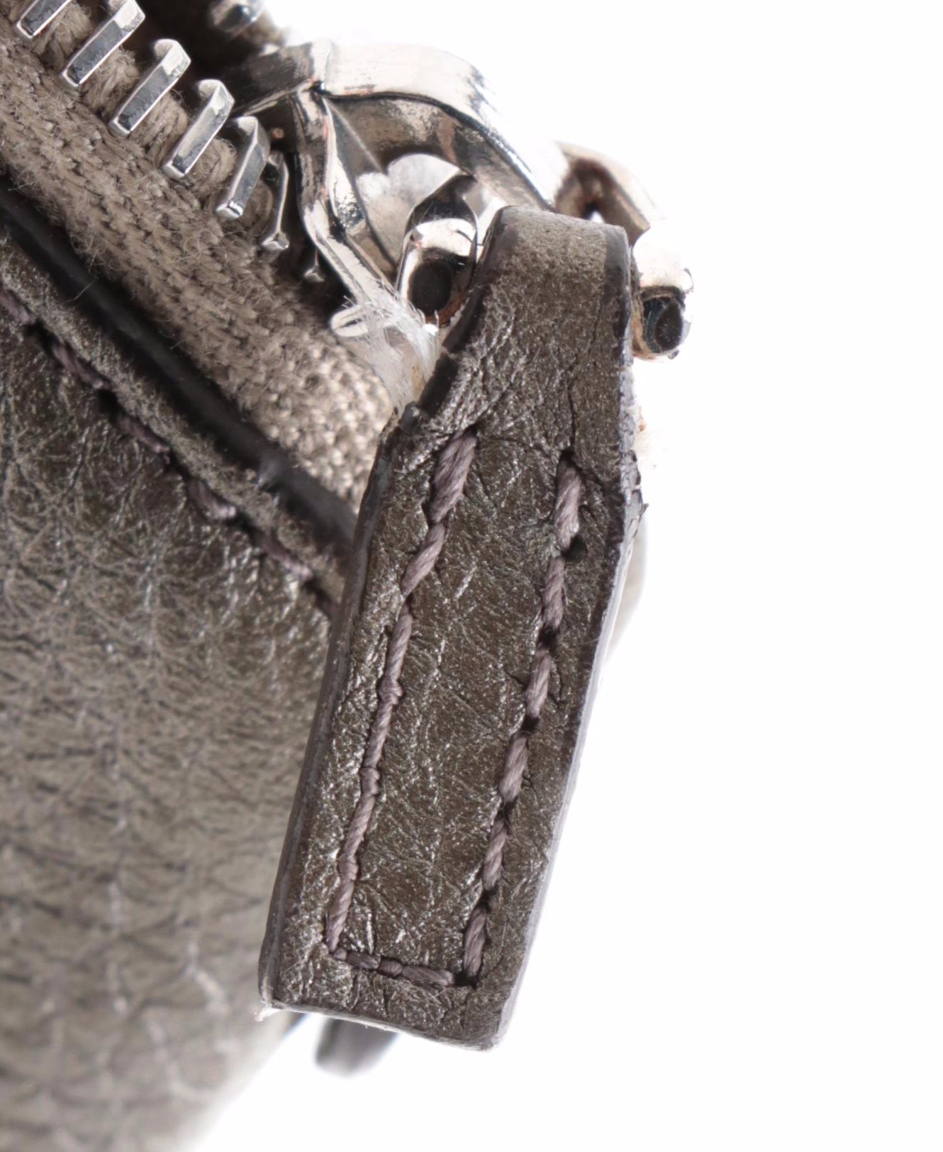 Gucci Kids Interlocking GG Handbag in Metallic Leather