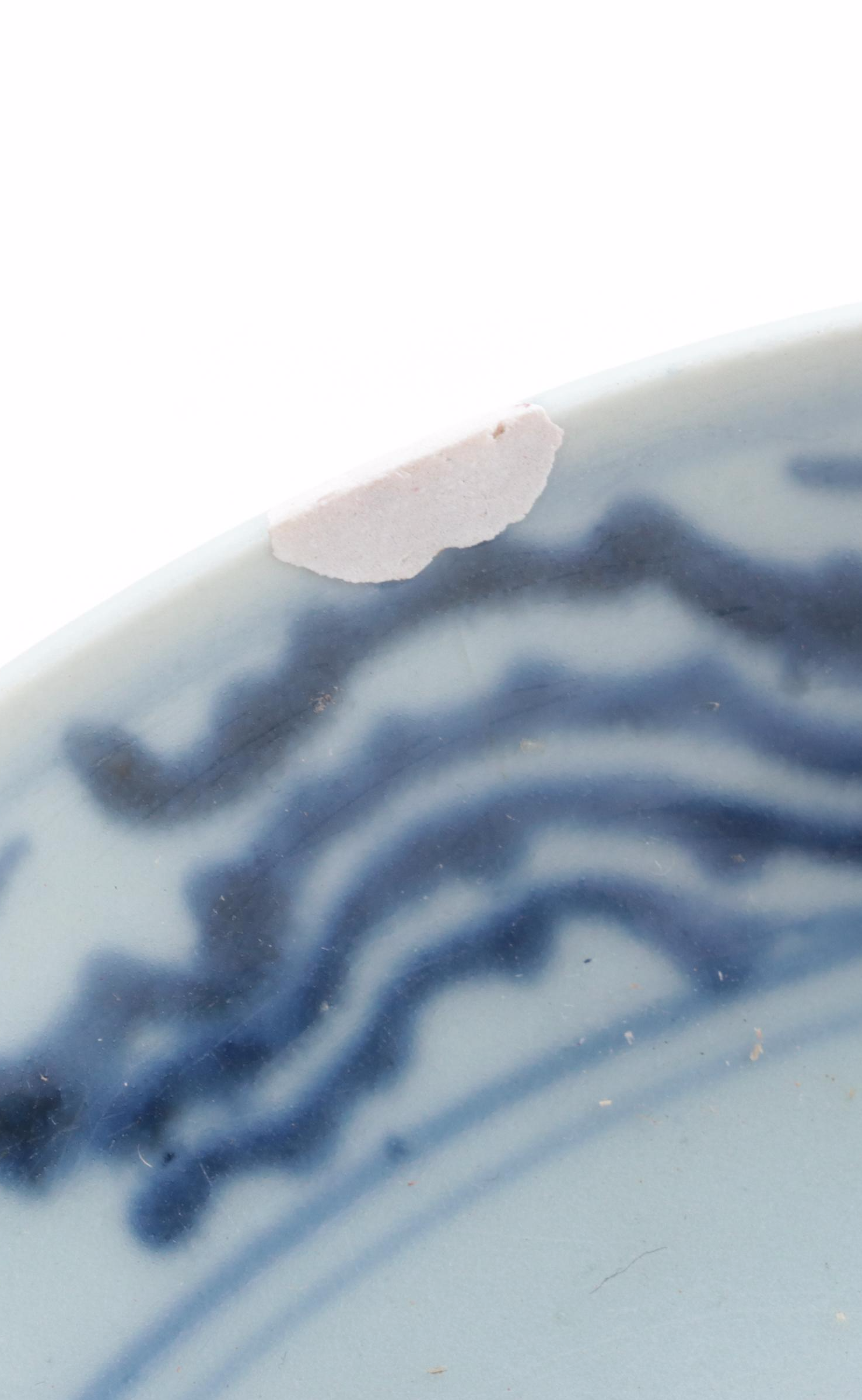 Chinese Blue and White Porcelain Bowls with Longevity Symbols, C. 1870