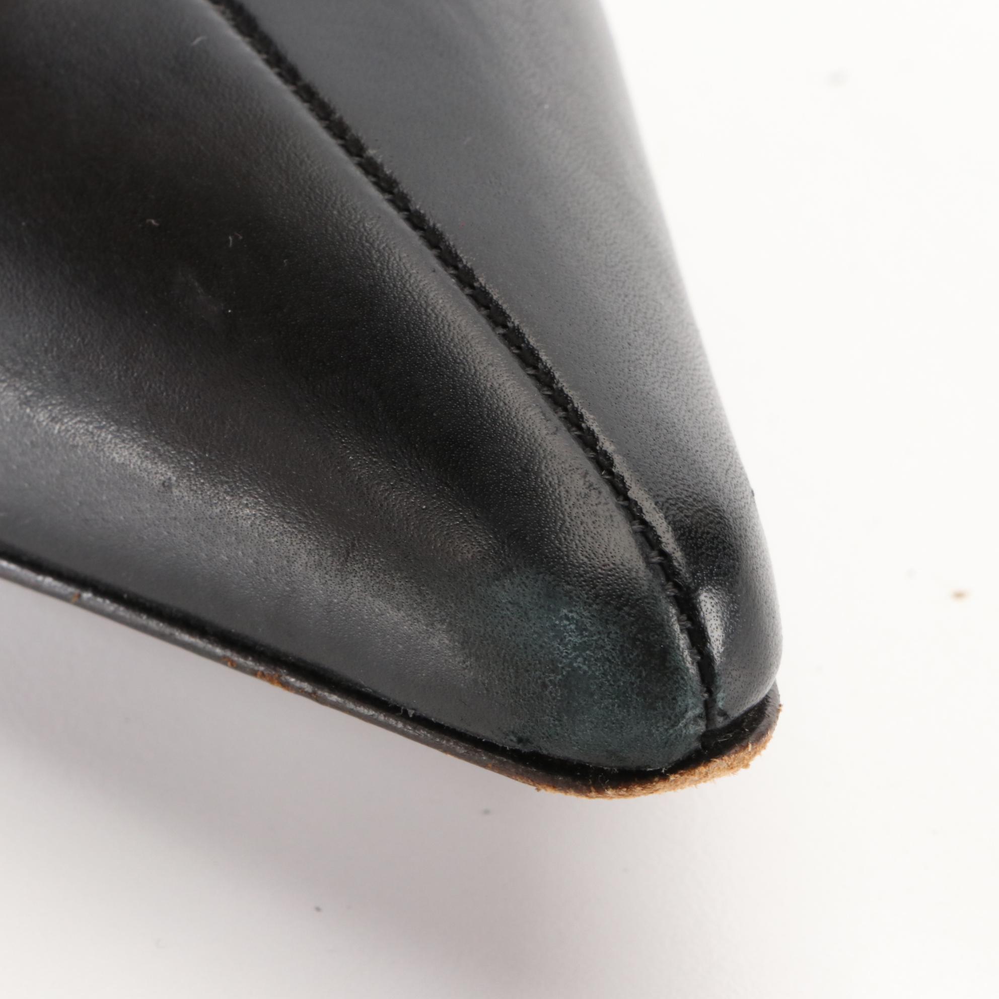 Donald J Pliner Rodney Boots in Black Calfskin Leather