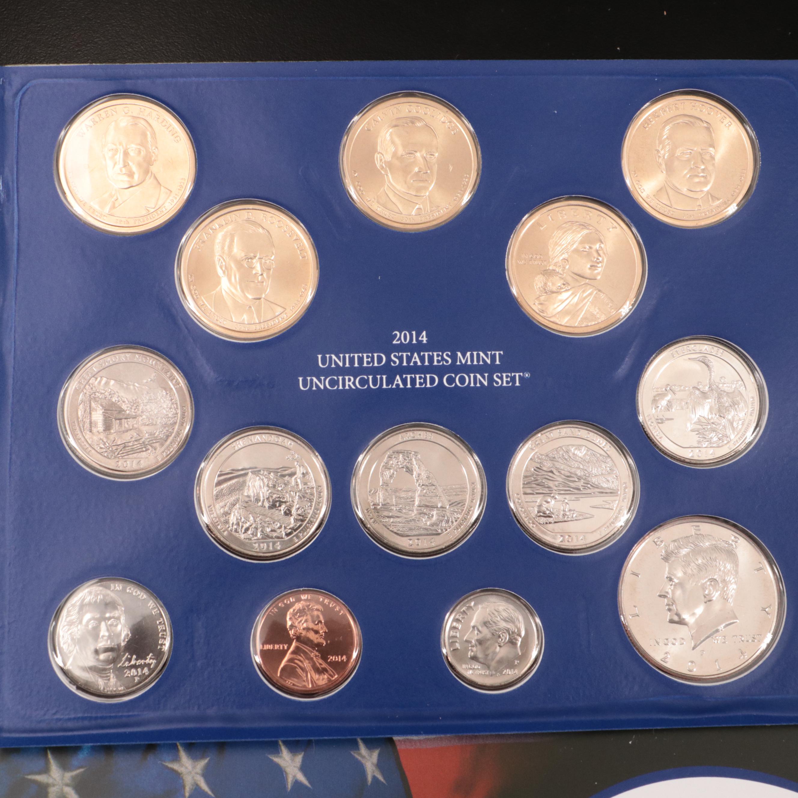 Collection of Three U.S. Uncirculated Mint Sets