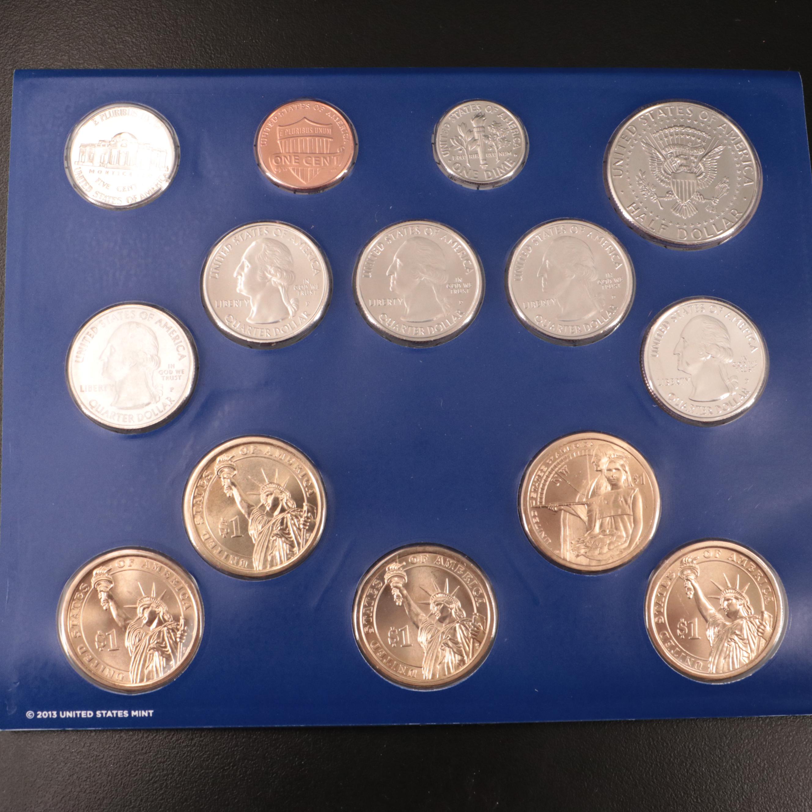 Collection of Three U.S. Uncirculated Mint Sets