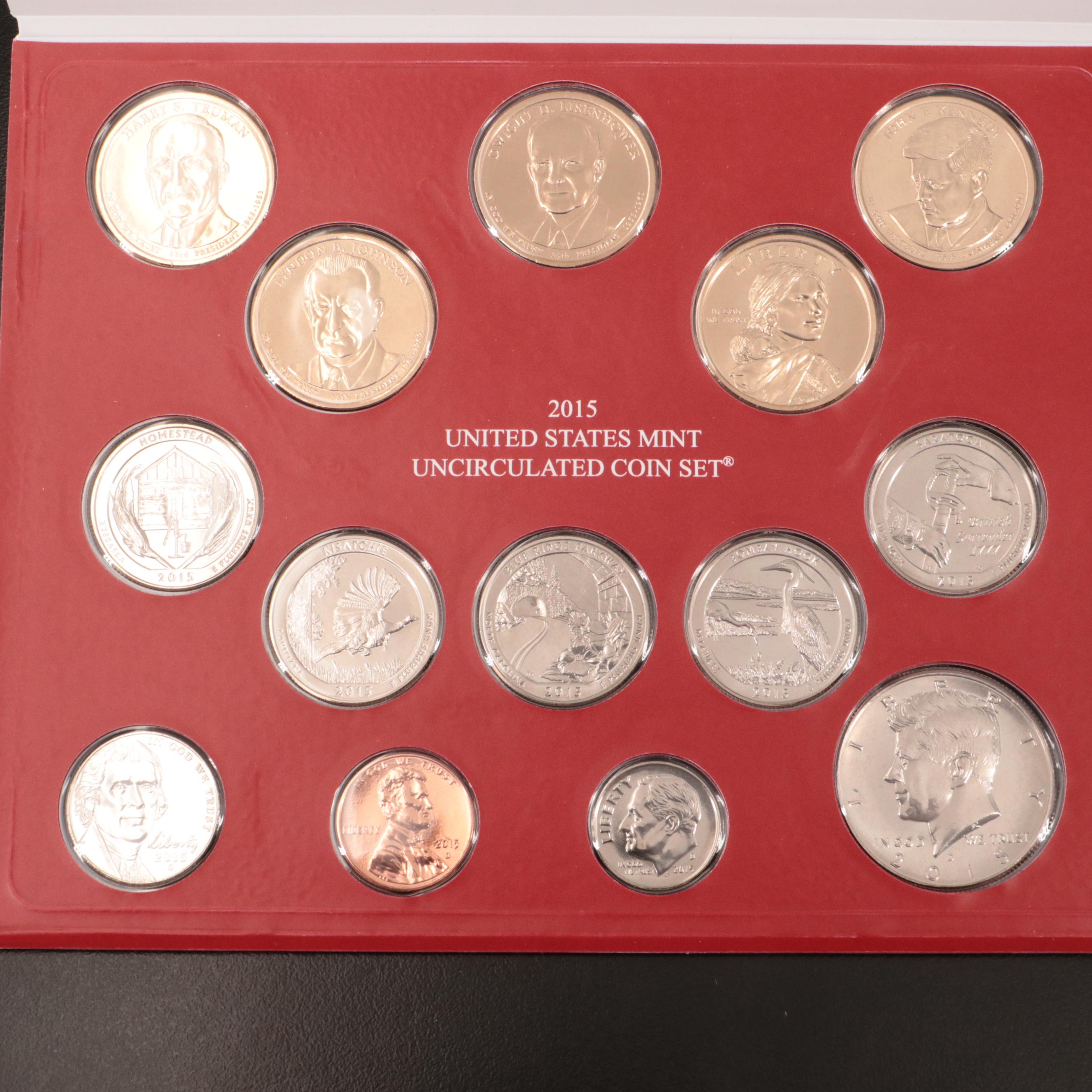Collection of Three U.S. Uncirculated Mint Sets