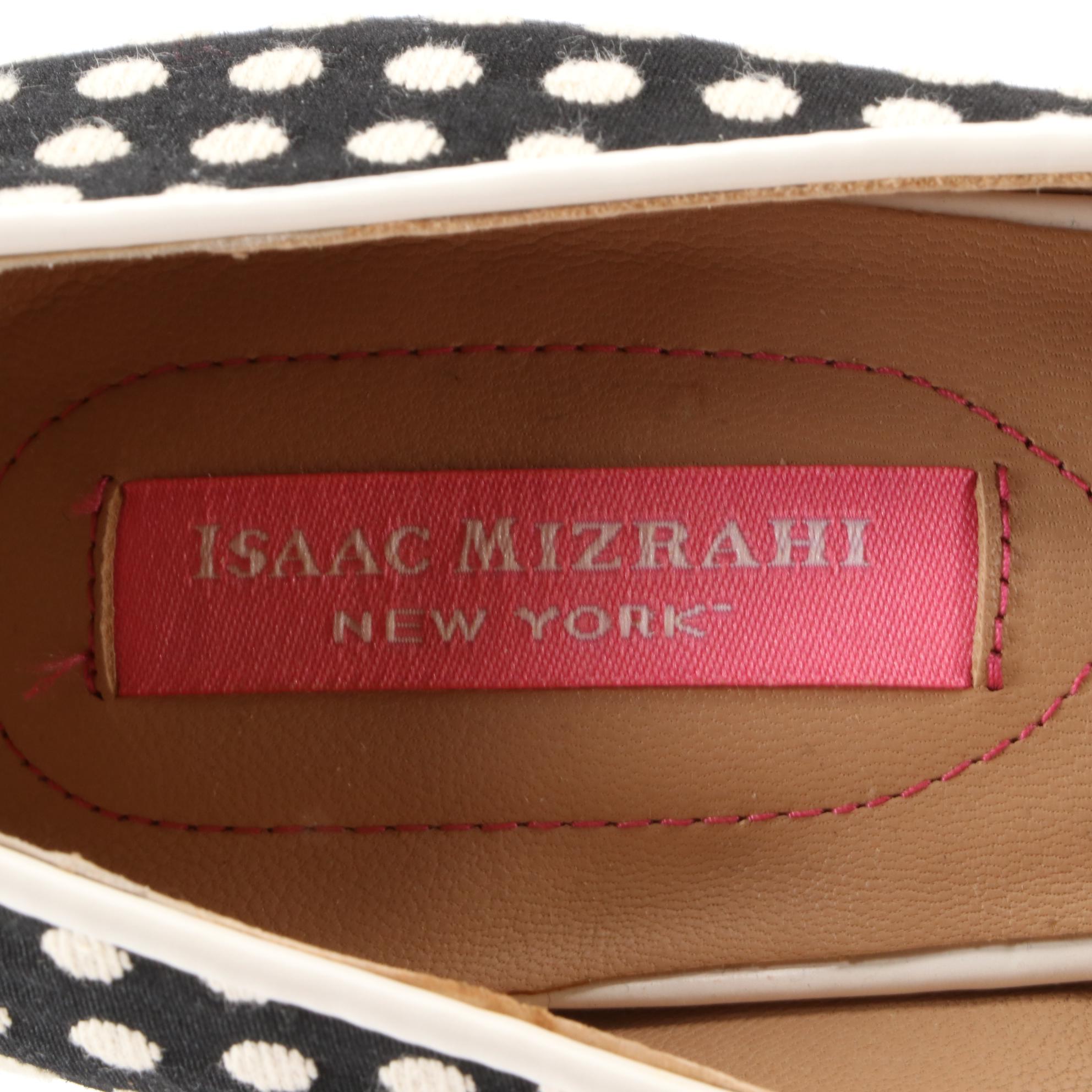 Isaac Mizrahi Polka Dot Pumps