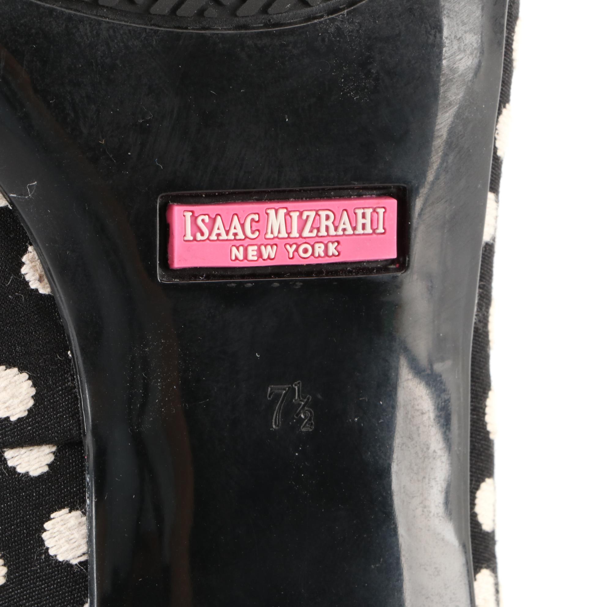 Isaac Mizrahi Polka Dot Pumps
