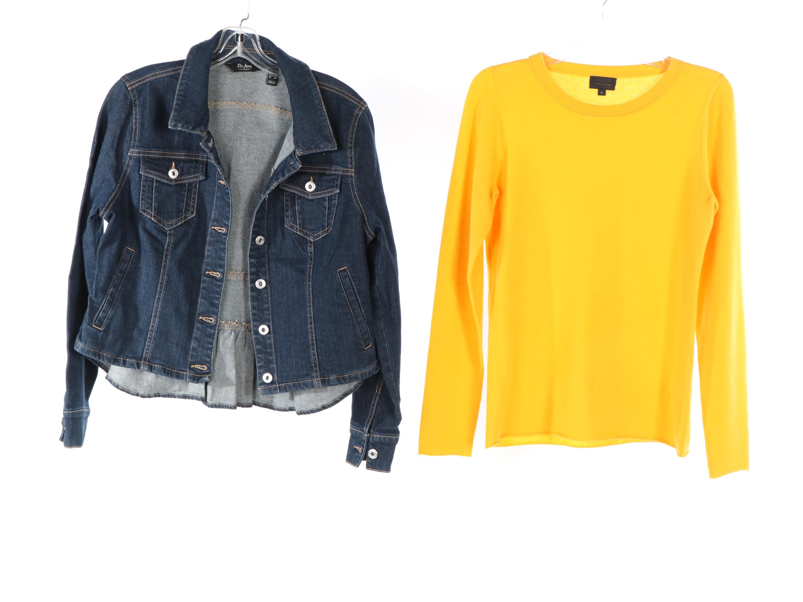 Neiman Marcus Cashmere Pants, DuJour Denim Jacket, J. Crew and More Separates