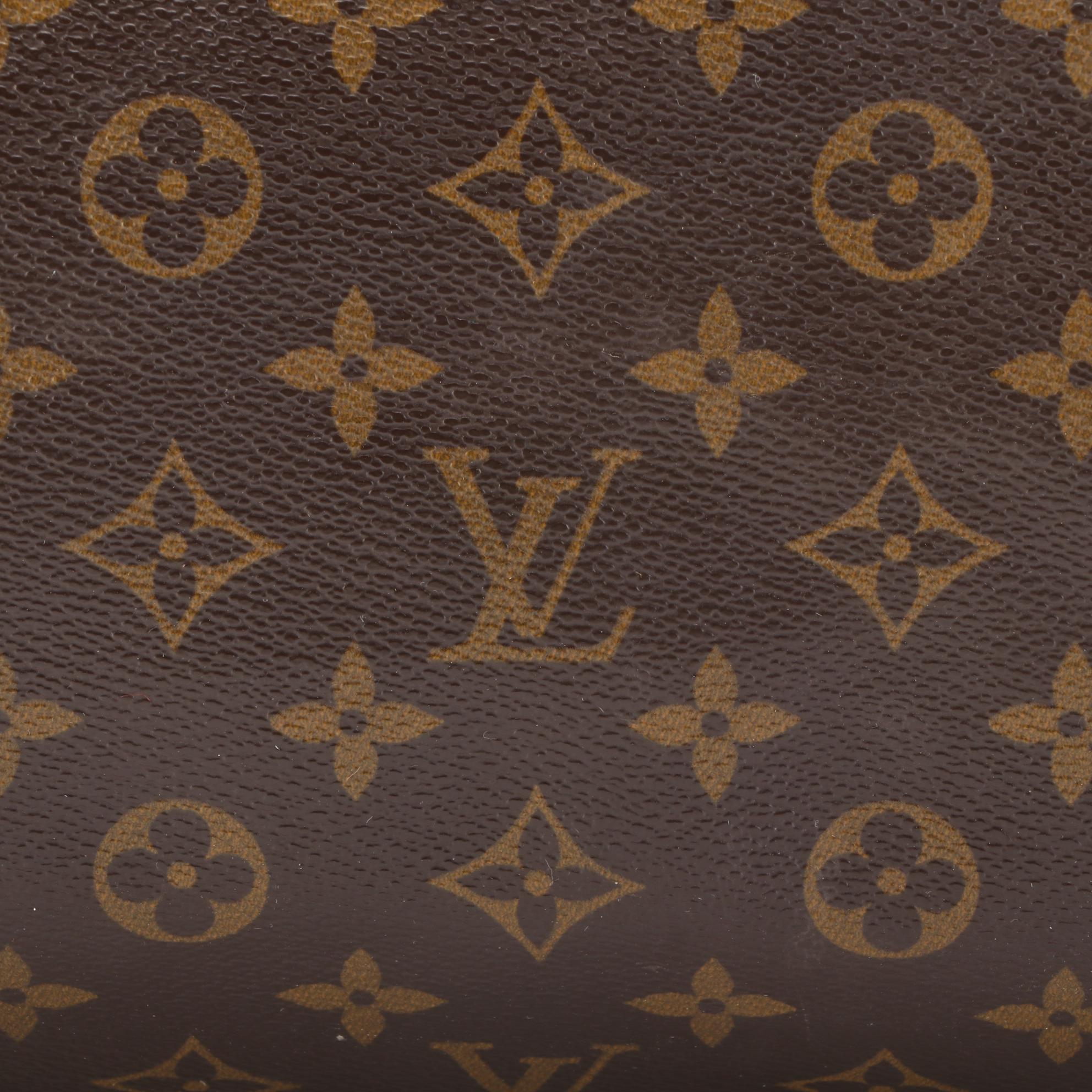 Louis Vuitton Speedy 35 in Monogram Canvas and Vachetta Leather