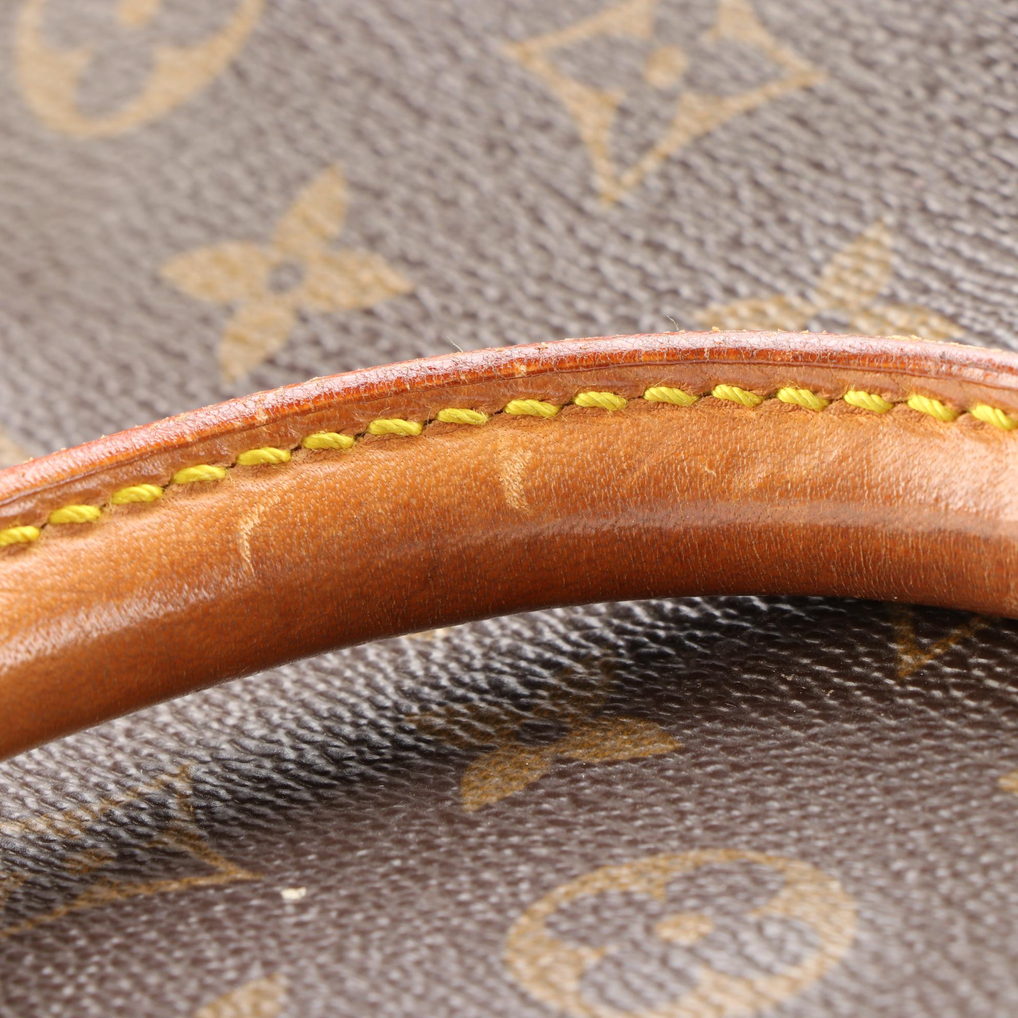 Louis Vuitton Speedy 35 in Monogram Canvas and Vachetta Leather