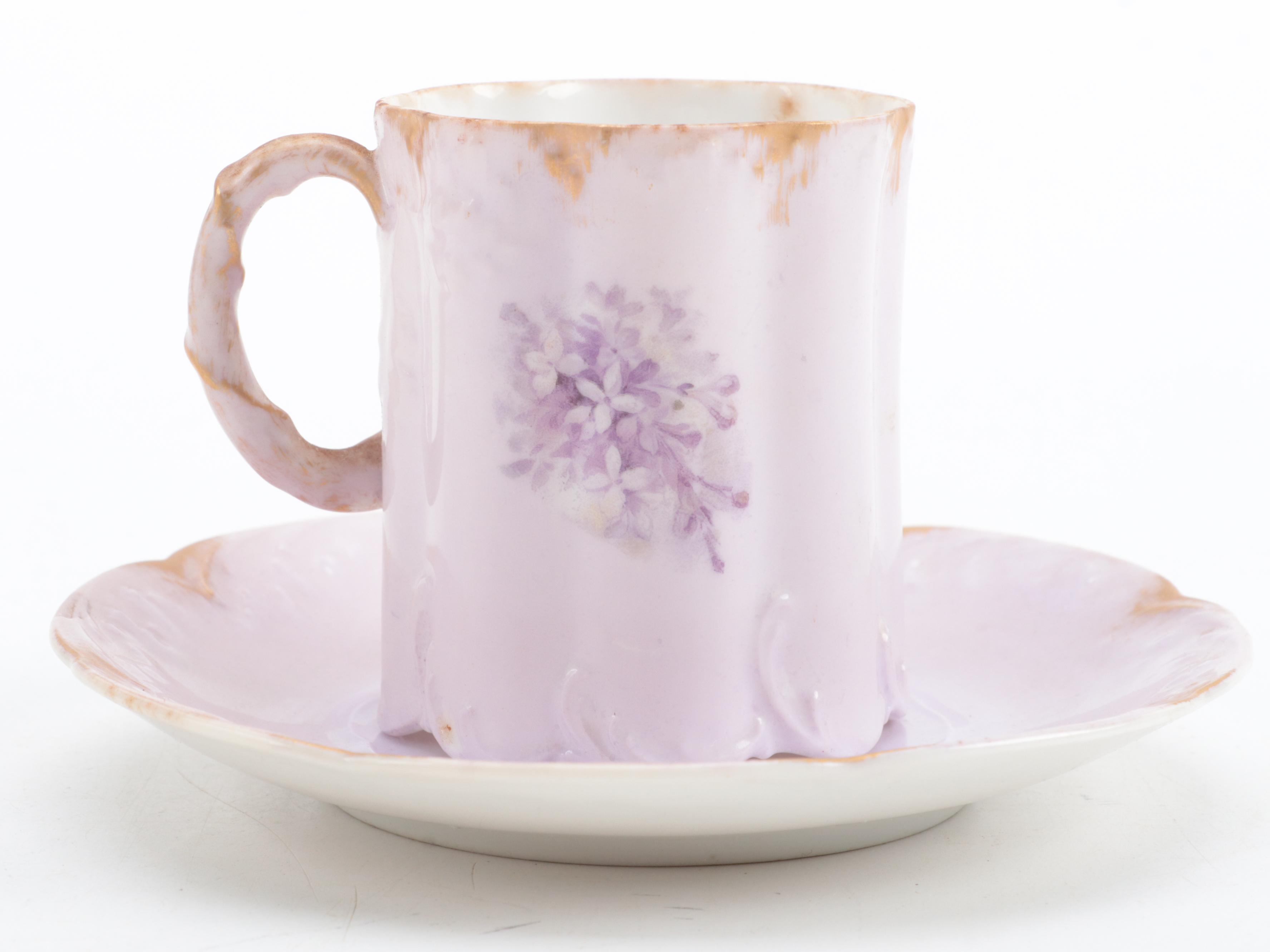 Rosenthal "Helios" Monbijou Porcelain Coffee Service, Late 19th to Early 20th C.