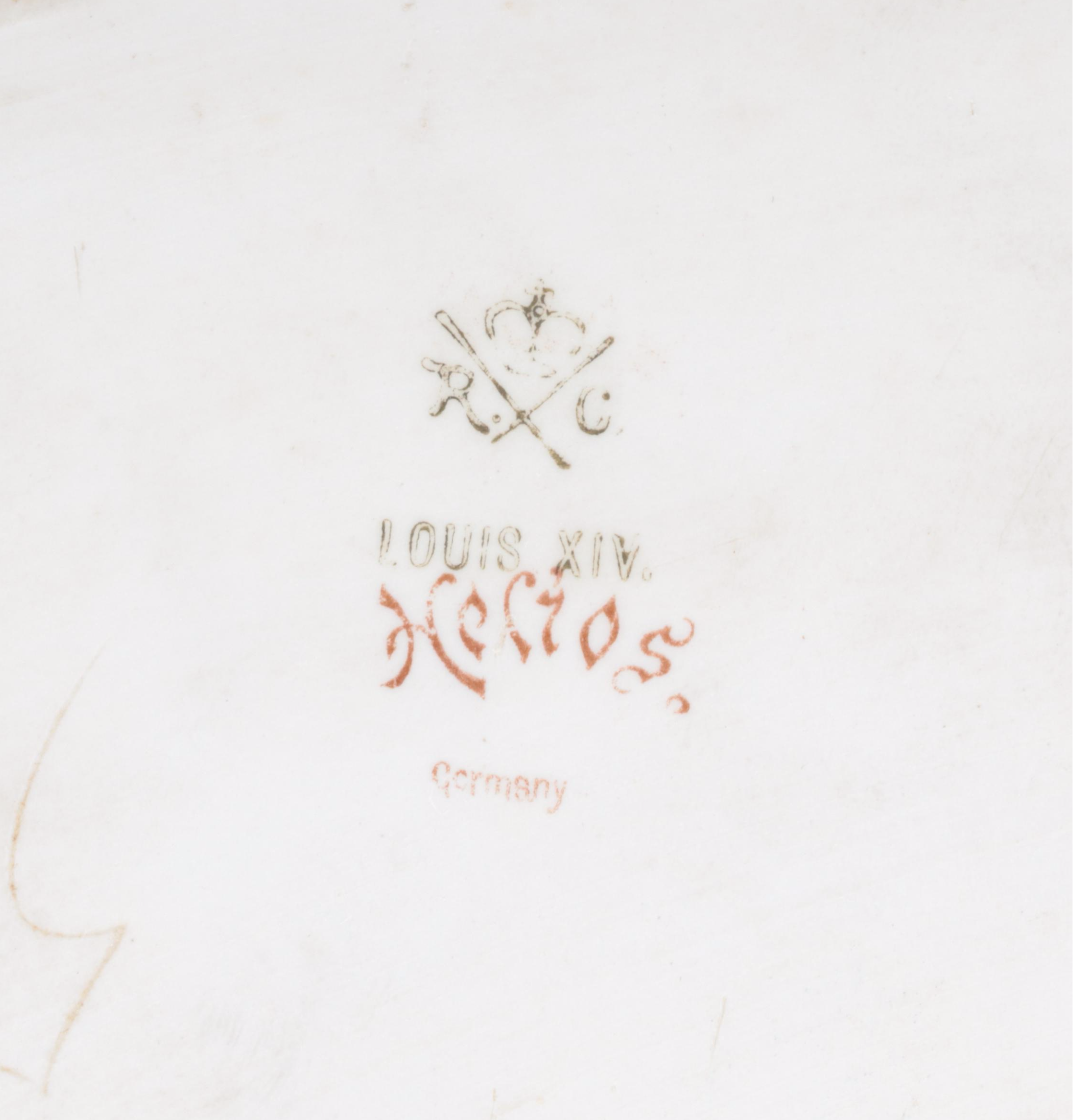 Rosenthal "Helios" Monbijou Porcelain Coffee Service, Late 19th to Early 20th C.