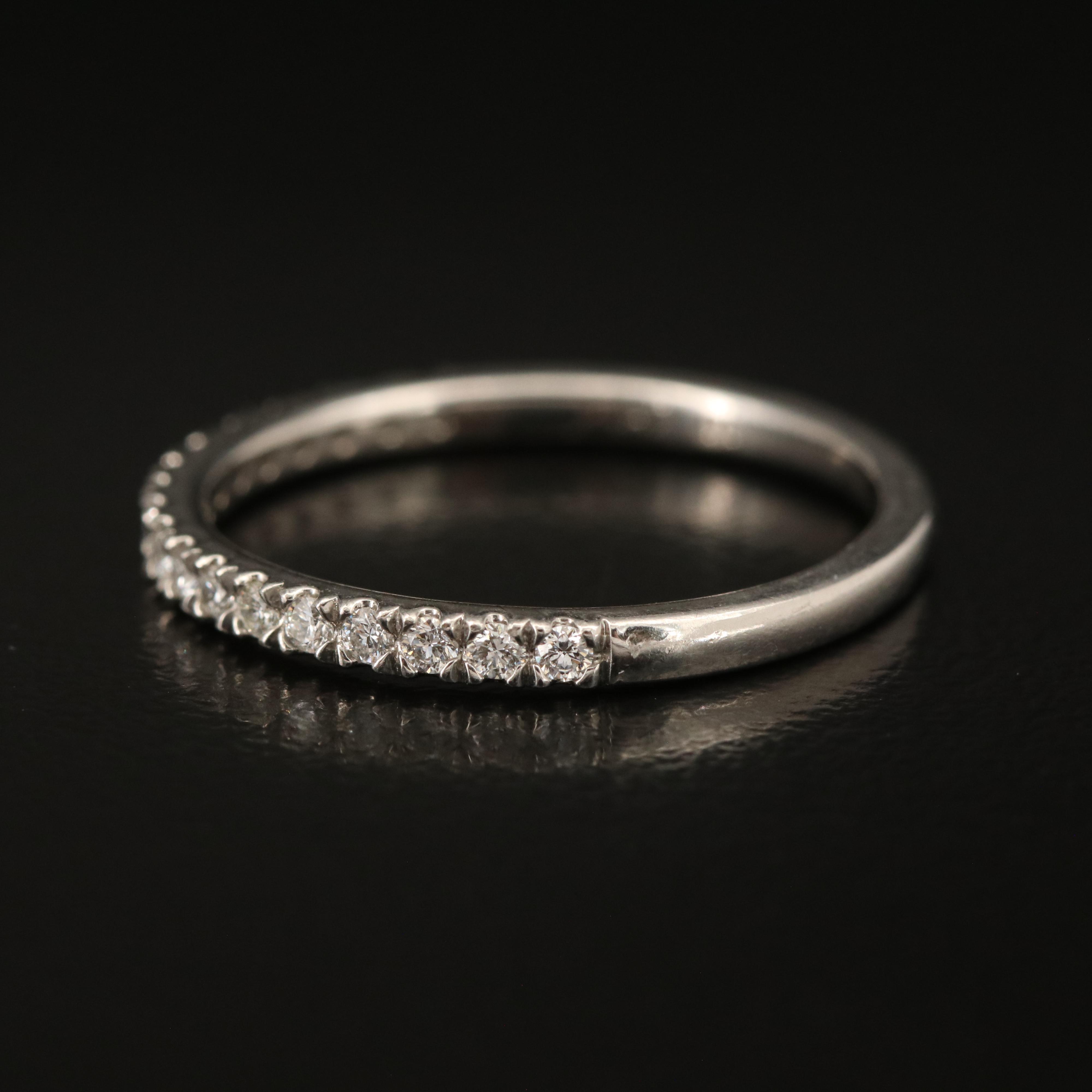 Platinum 0.27 CTW Diamond Band