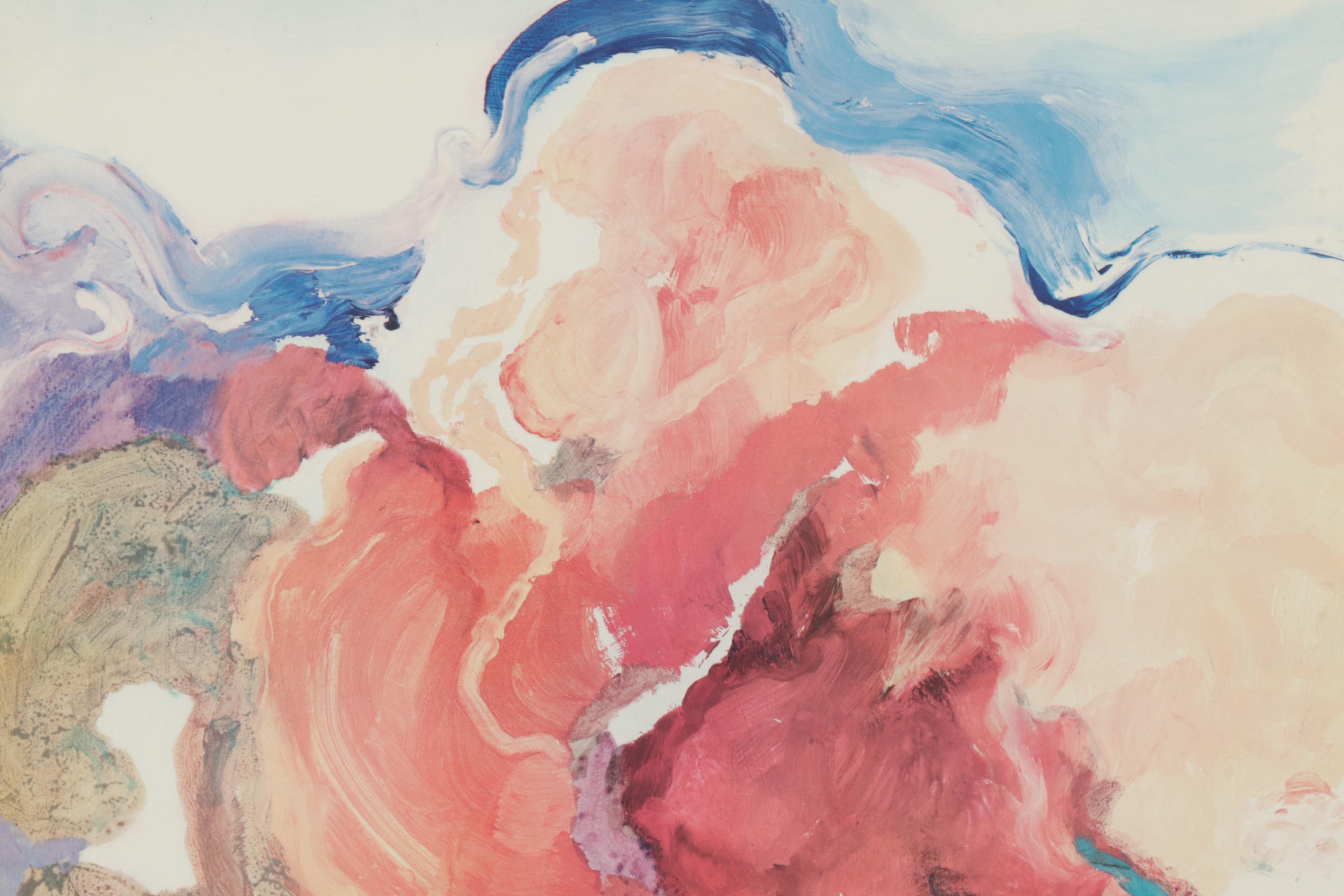 Offset Lithograph After Ronald Christensen "Windsong," Late 20th Century