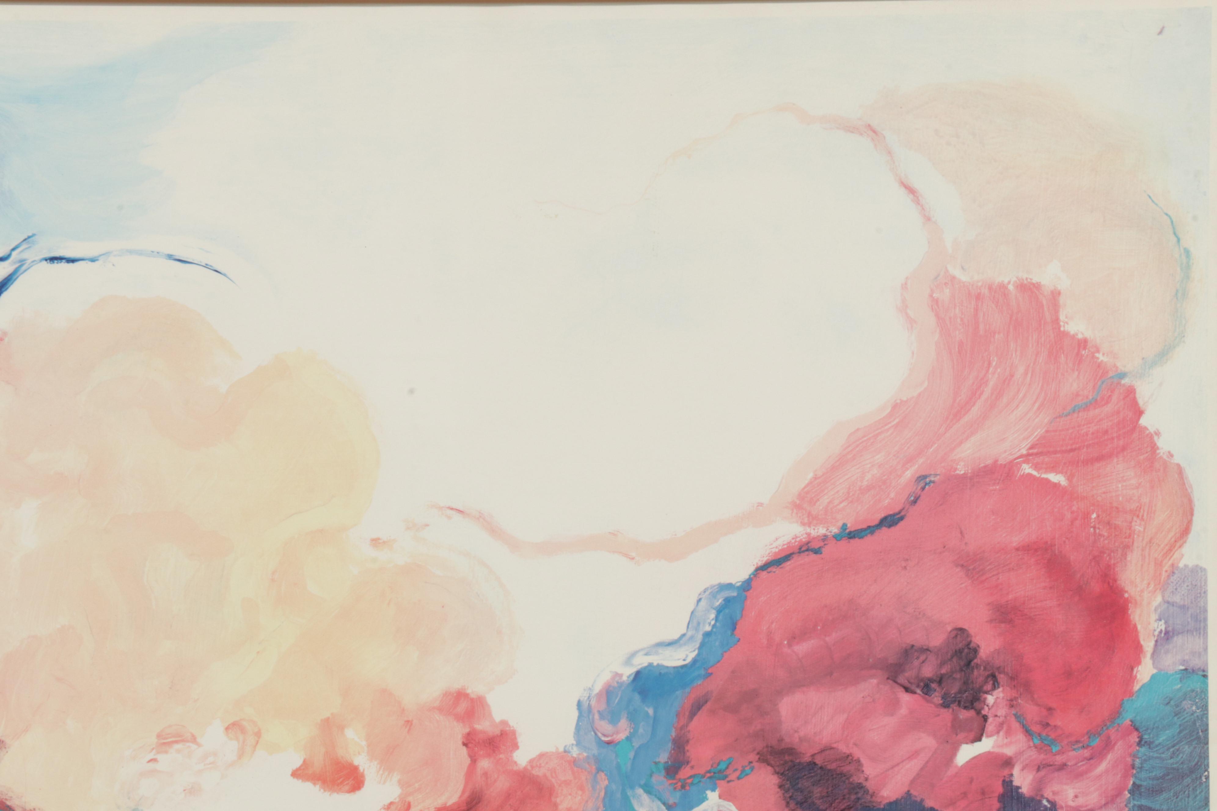 Offset Lithograph After Ronald Christensen "Windsong," Late 20th Century