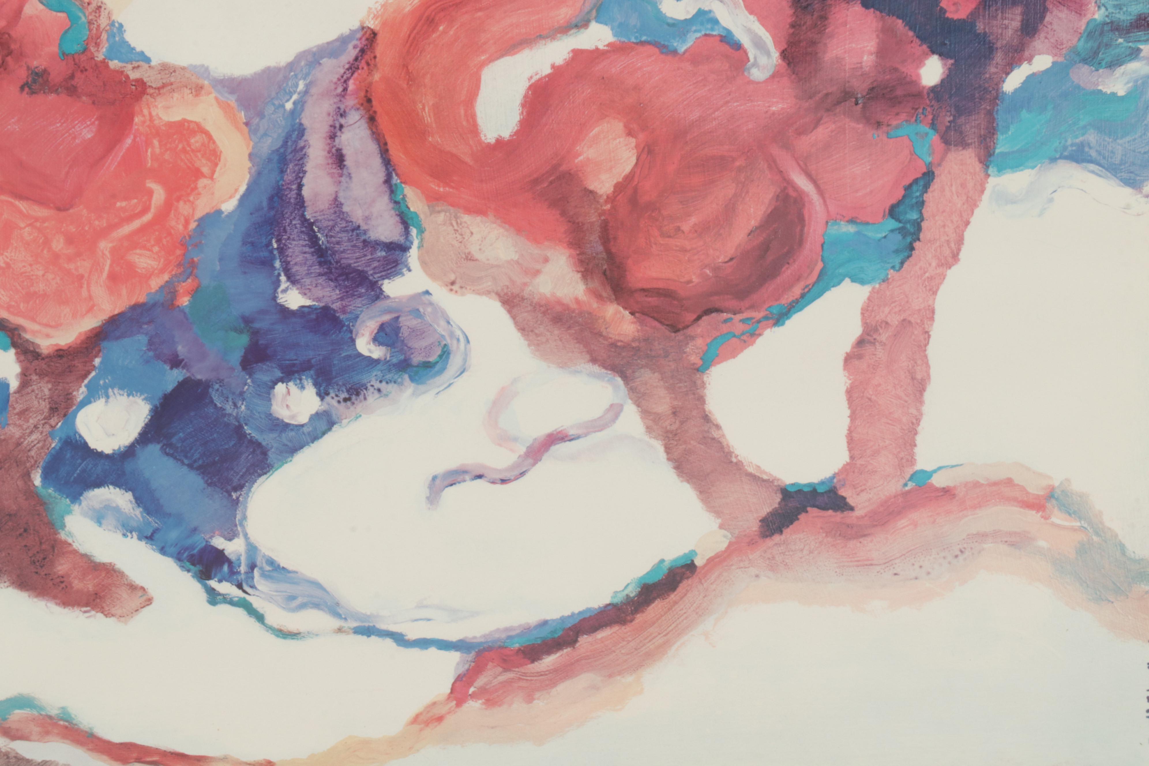 Offset Lithograph After Ronald Christensen "Windsong," Late 20th Century