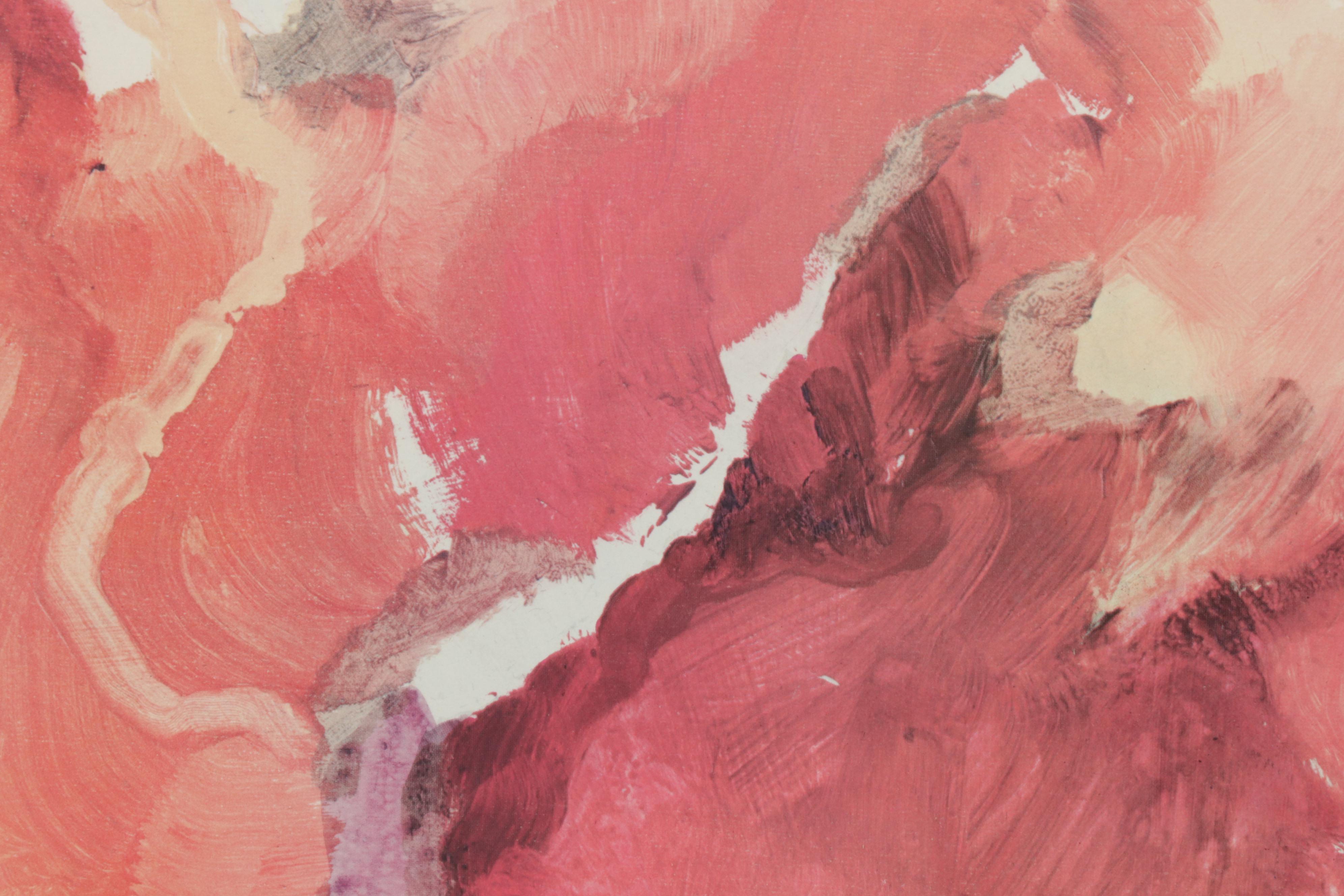 Offset Lithograph After Ronald Christensen "Windsong," Late 20th Century