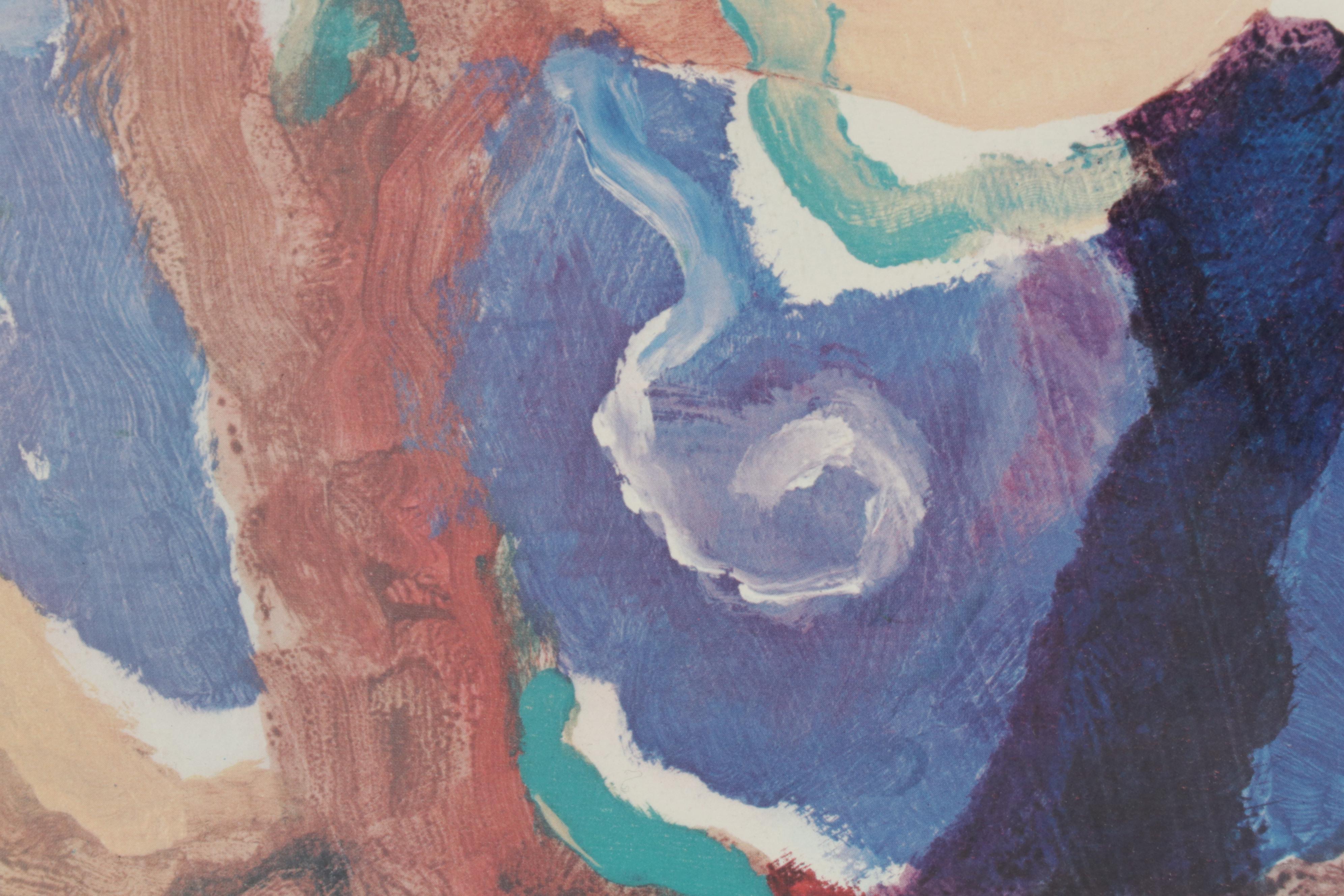 Offset Lithograph After Ronald Christensen "Windsong," Late 20th Century