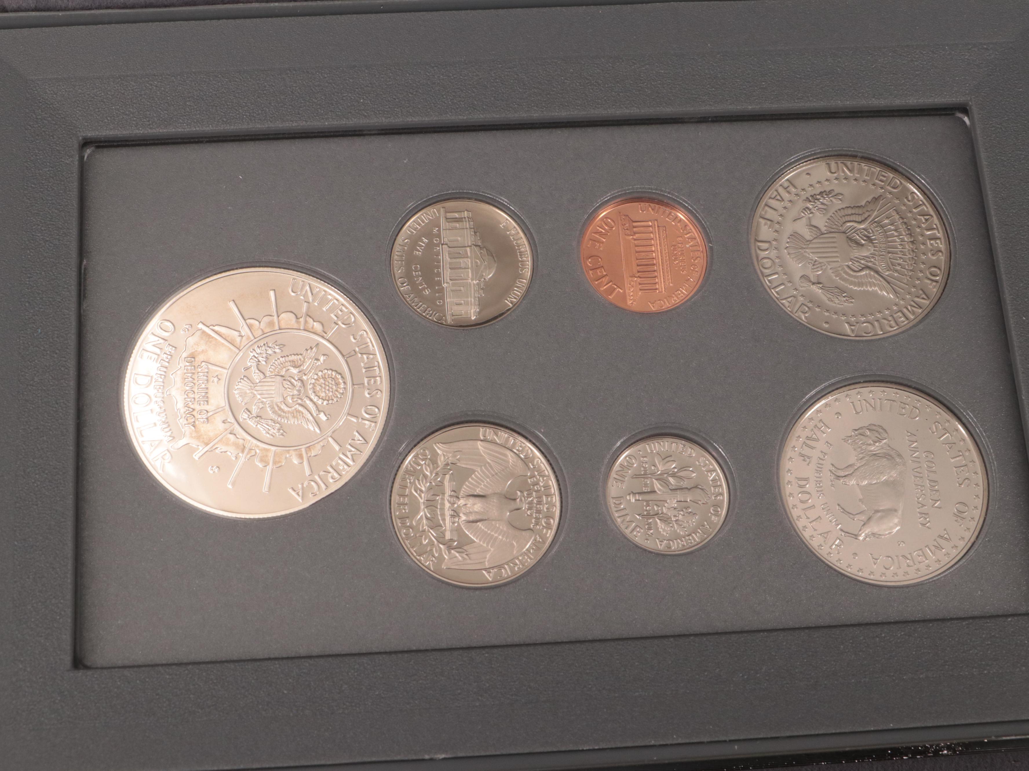 Three U.S. Mint Prestige Proof Sets Including 1991