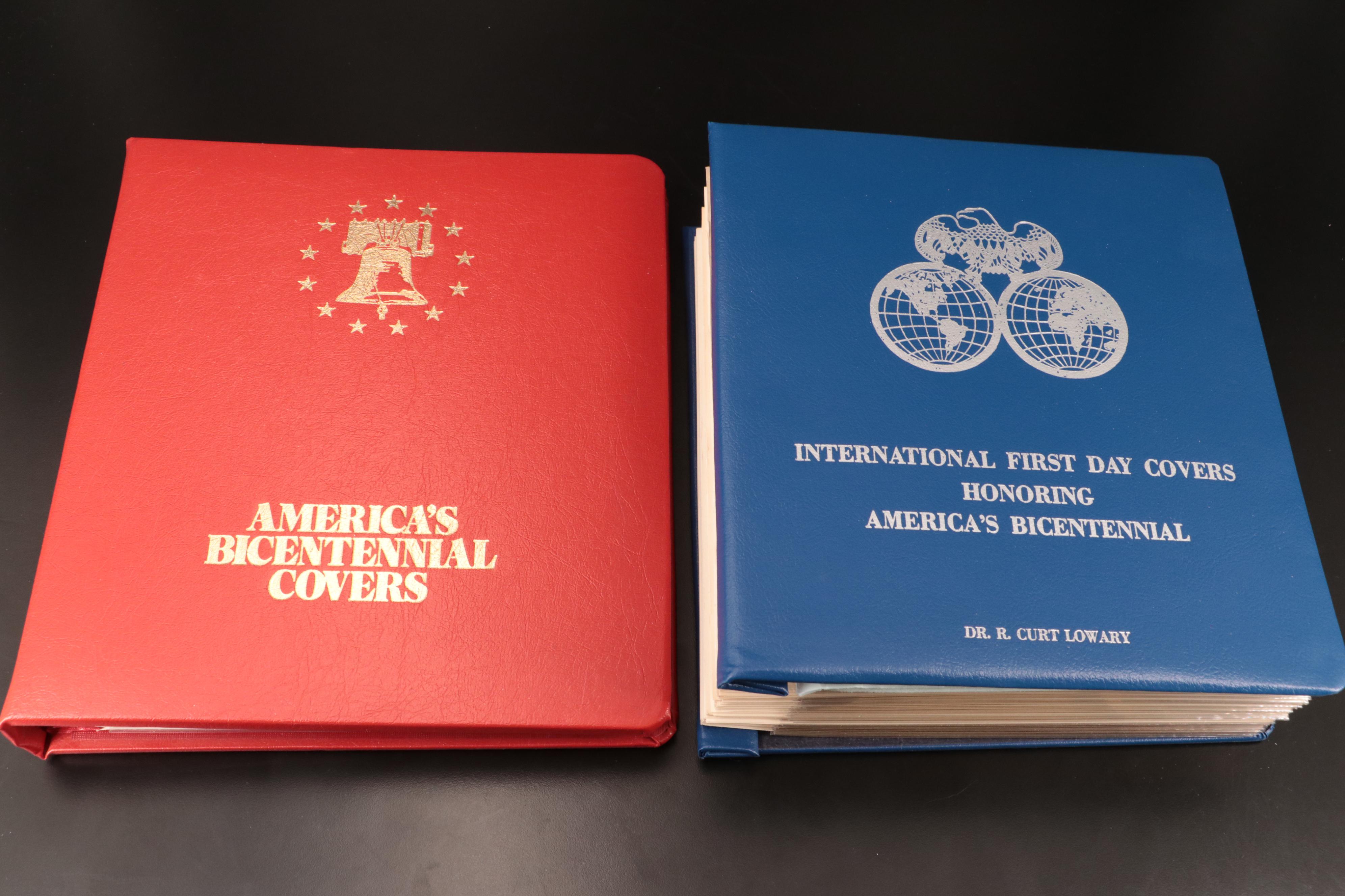 Two Albums Featuring U.S. and International First Day Covers