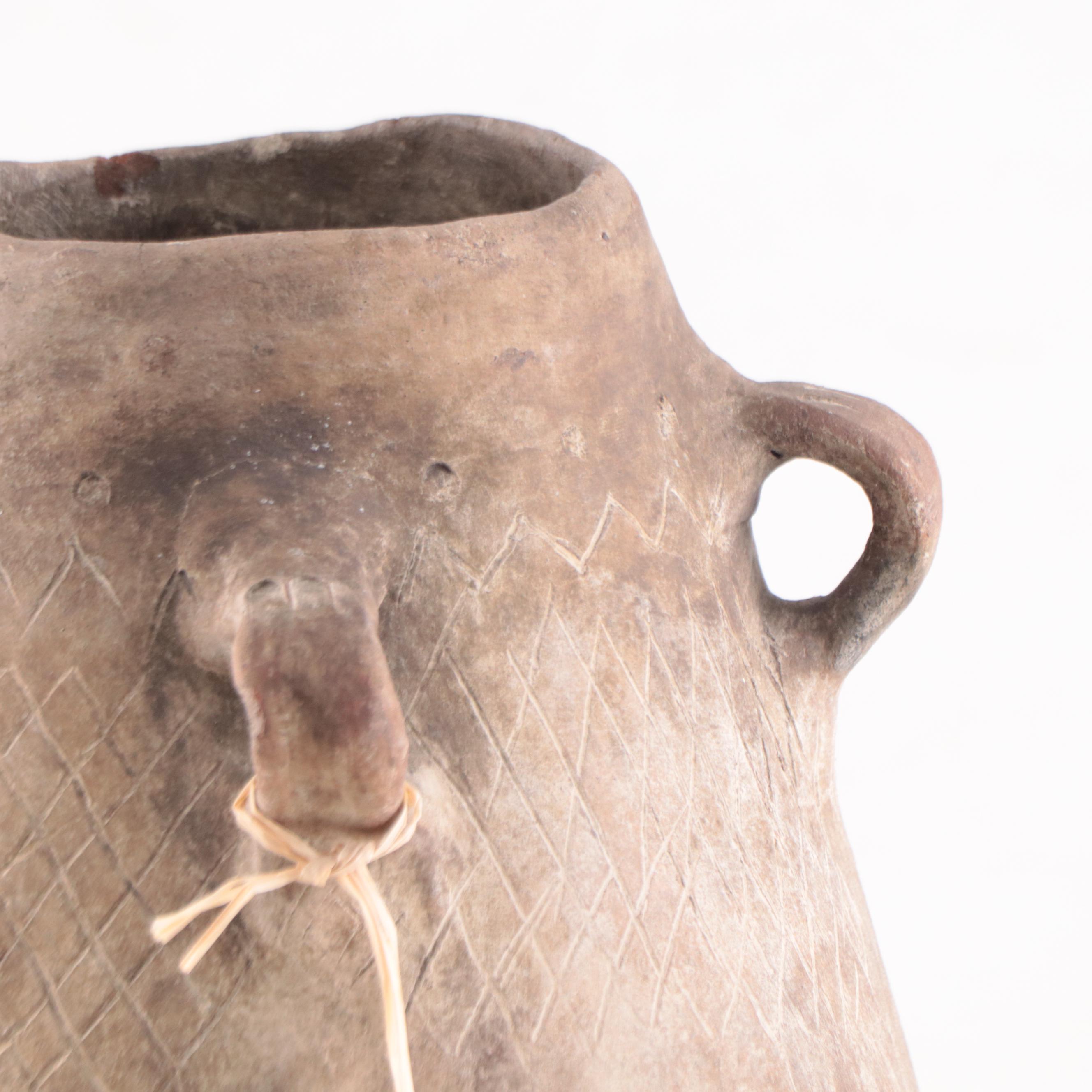 Philippines Maitum Incised Earthenware Secondary Burial Jar