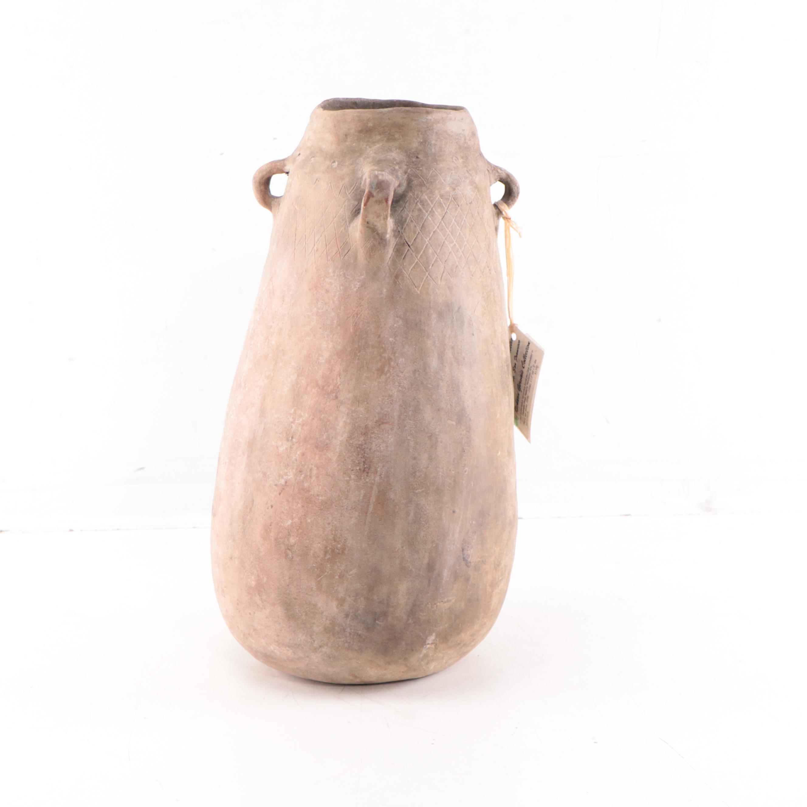 Philippines Maitum Incised Earthenware Secondary Burial Jar