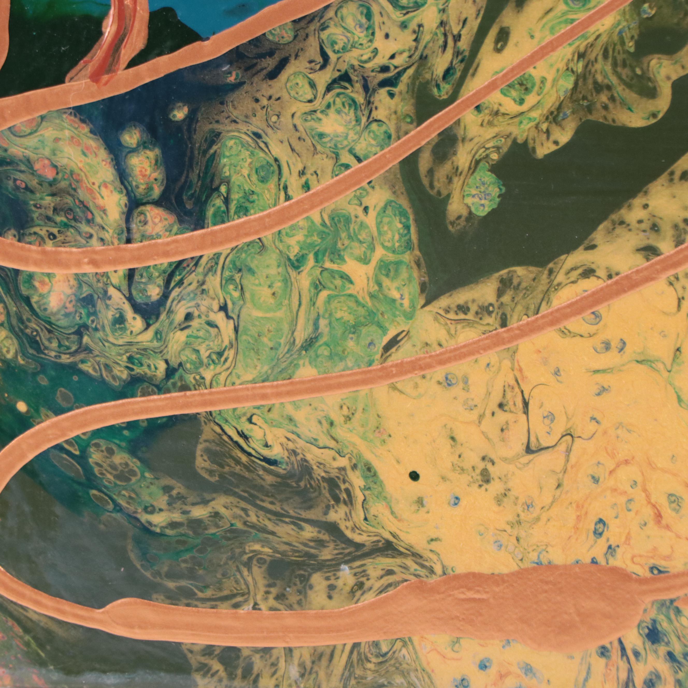 Abstract Acrylic Painting