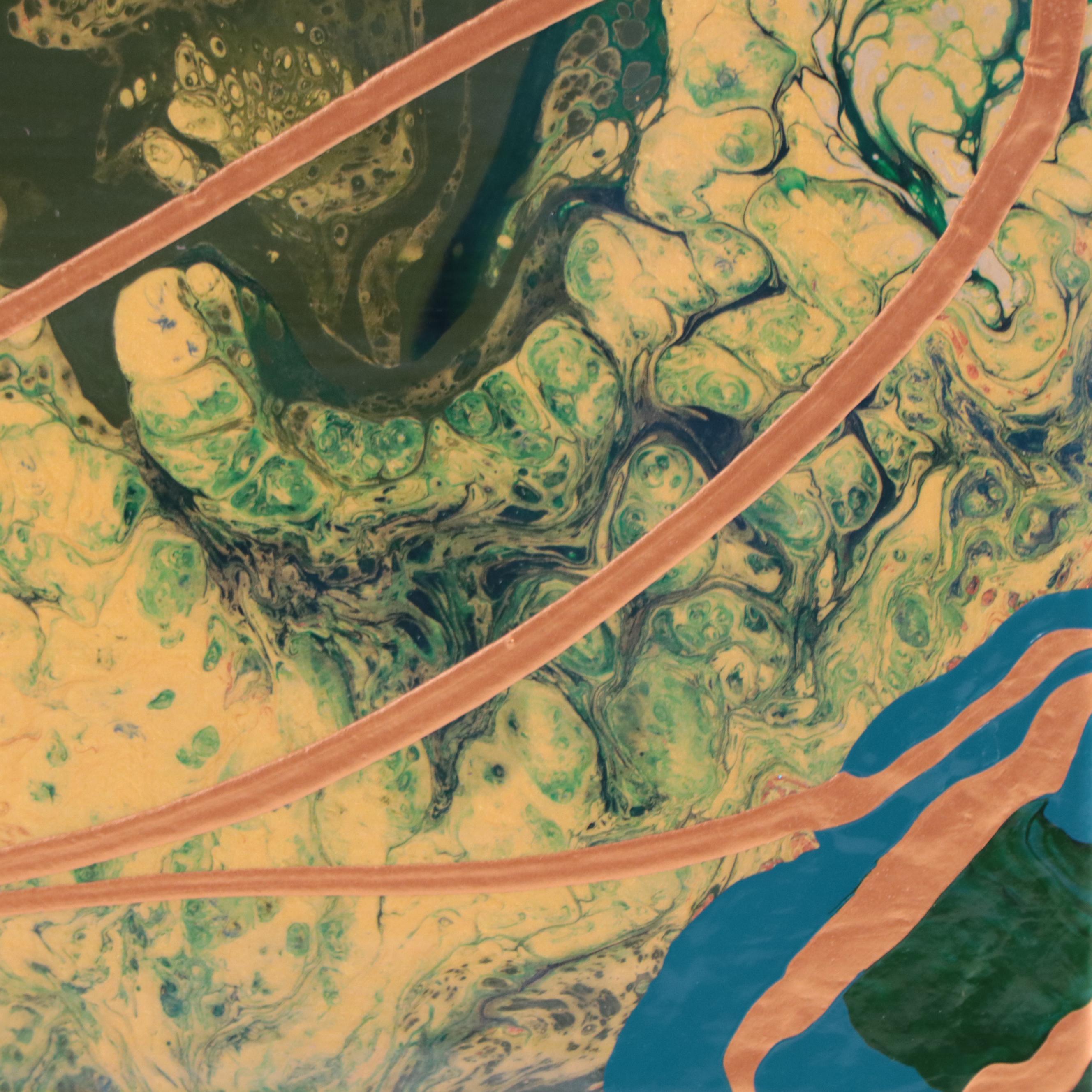 Abstract Acrylic Painting