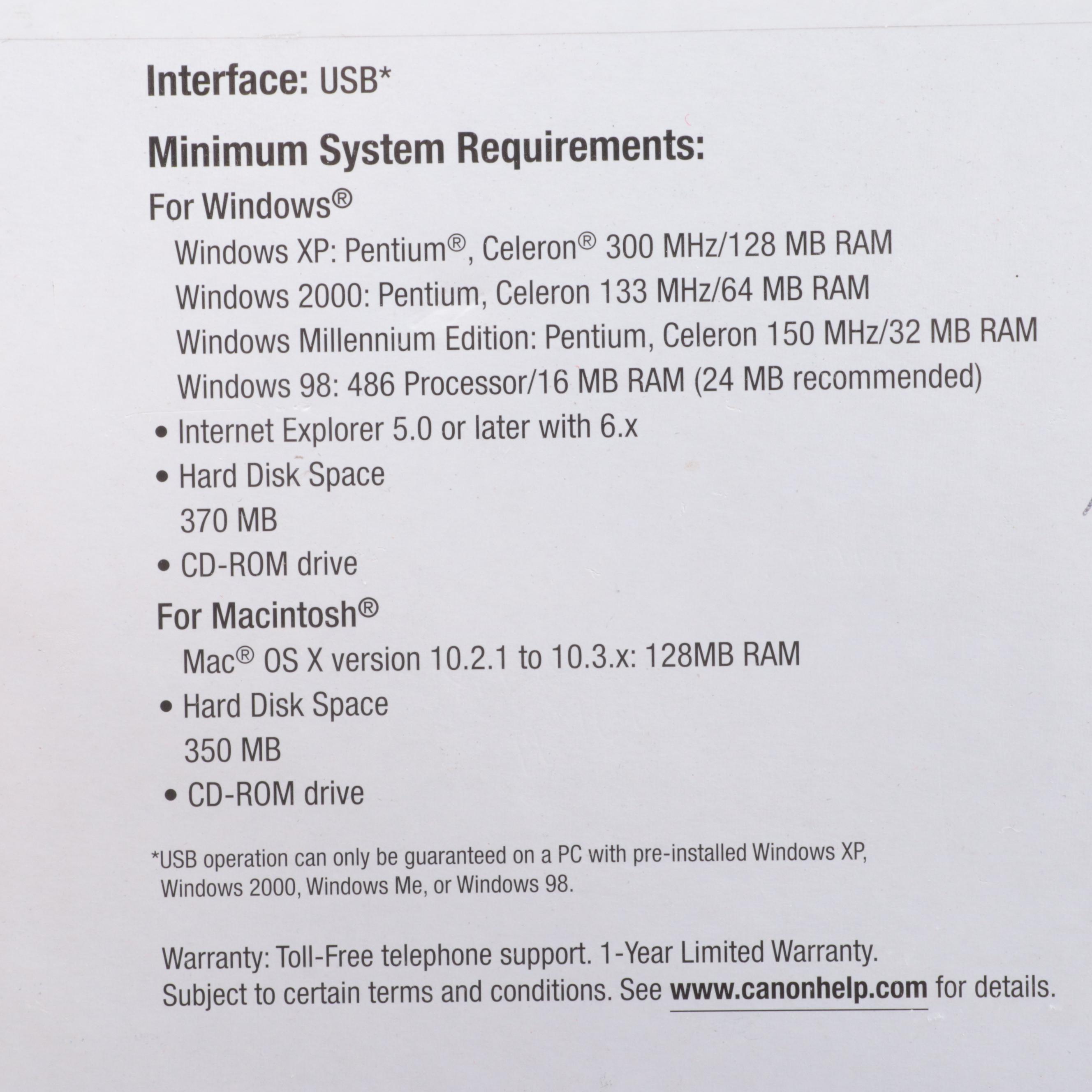 Canon PIXMA Printer with Onkyo Digital Stereo Tuner and Devon IT Thin Client