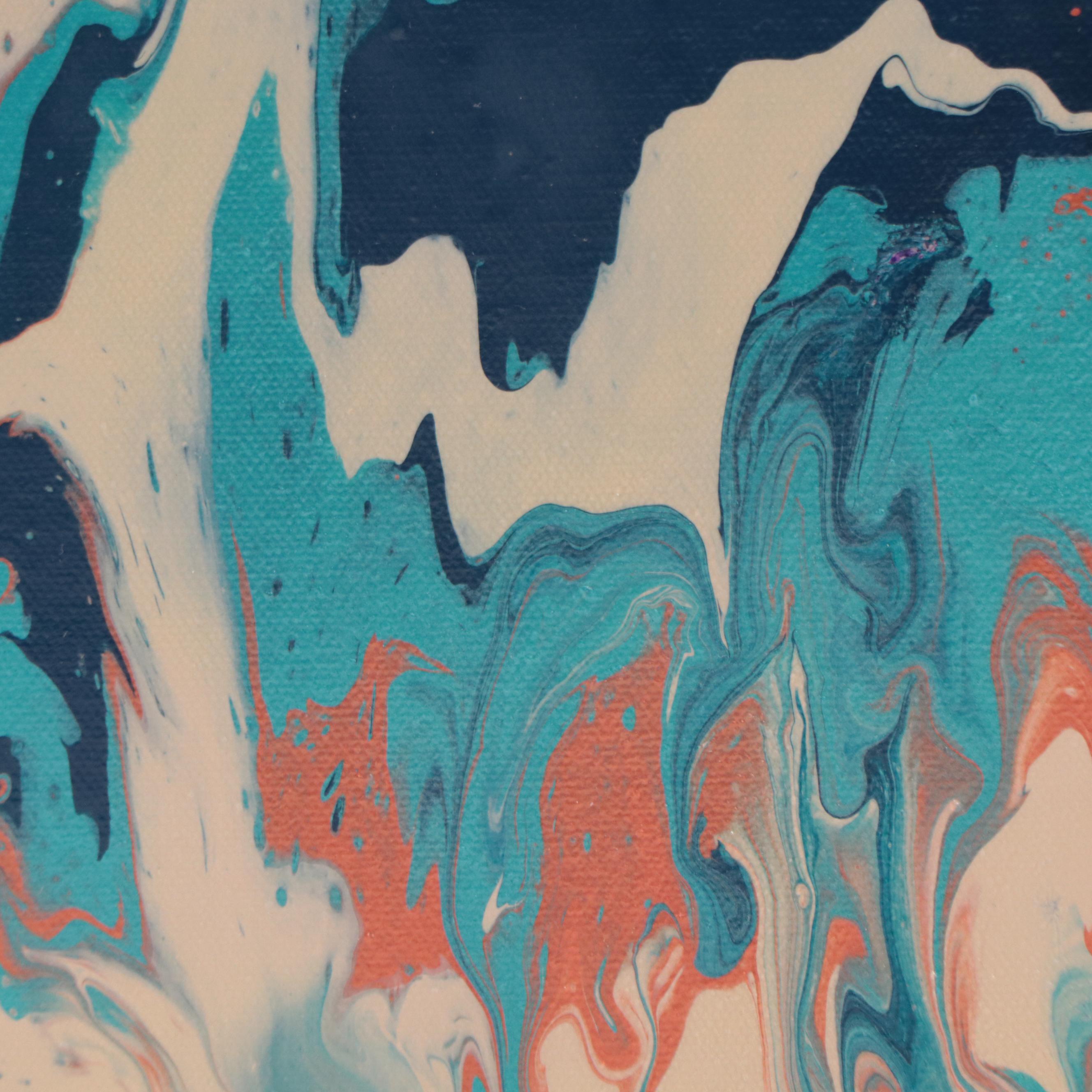 Abstract Acrylic Painting