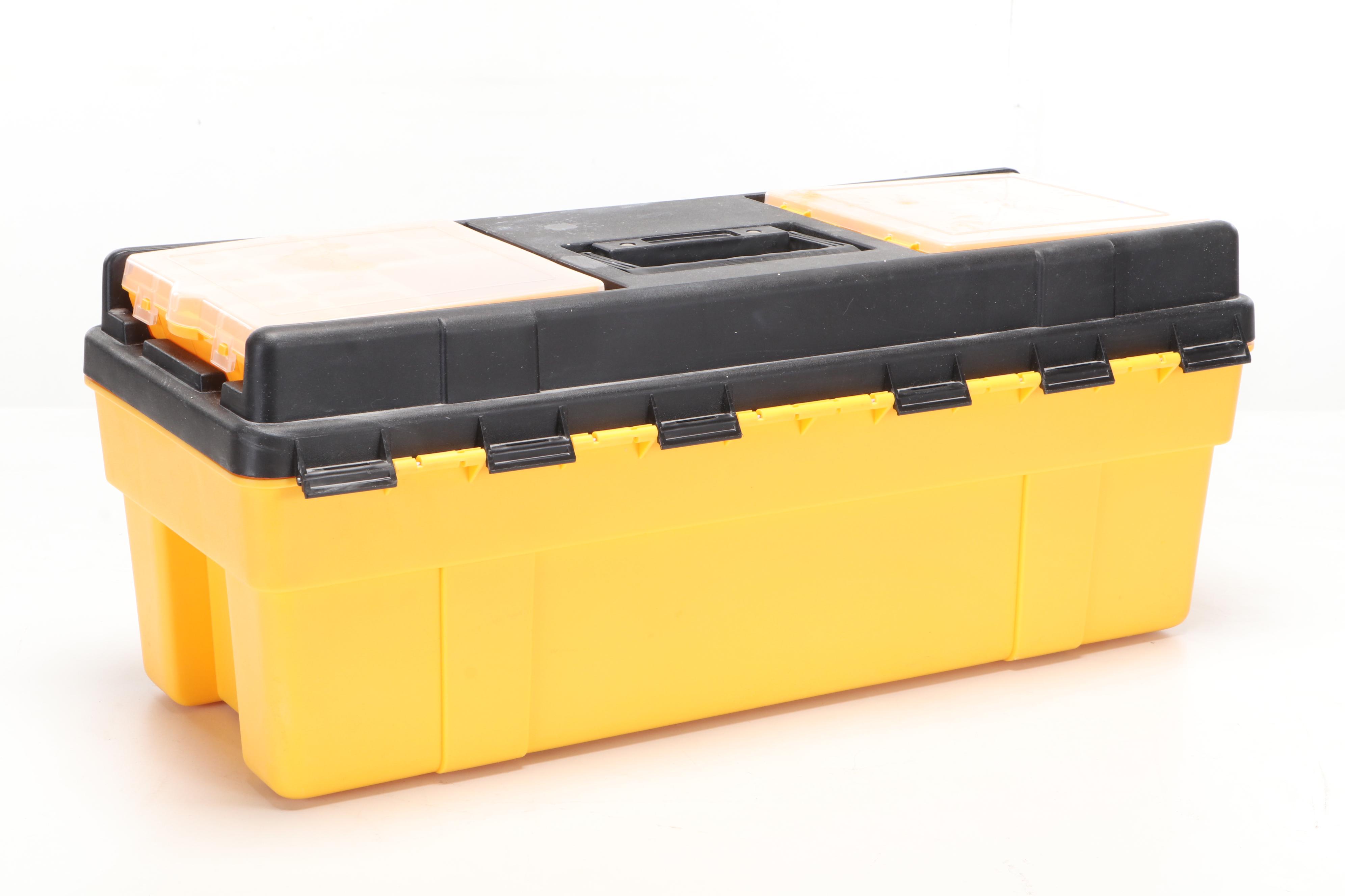 Black & Decker FireStorm Drill with Tool Box and Hand Tools