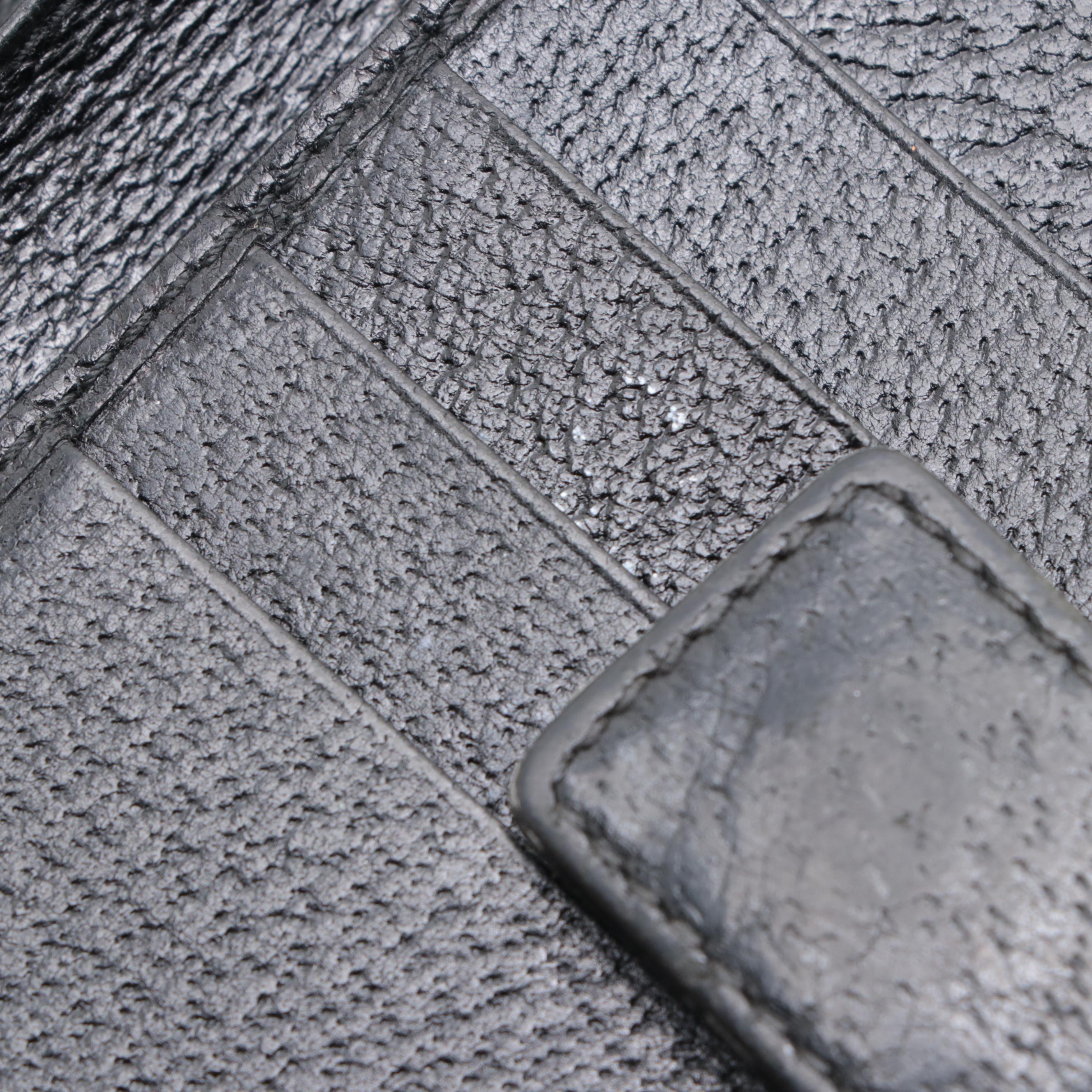 Gucci Charmy Wallet in GG Monogram Canvas and Cinghiale Leather