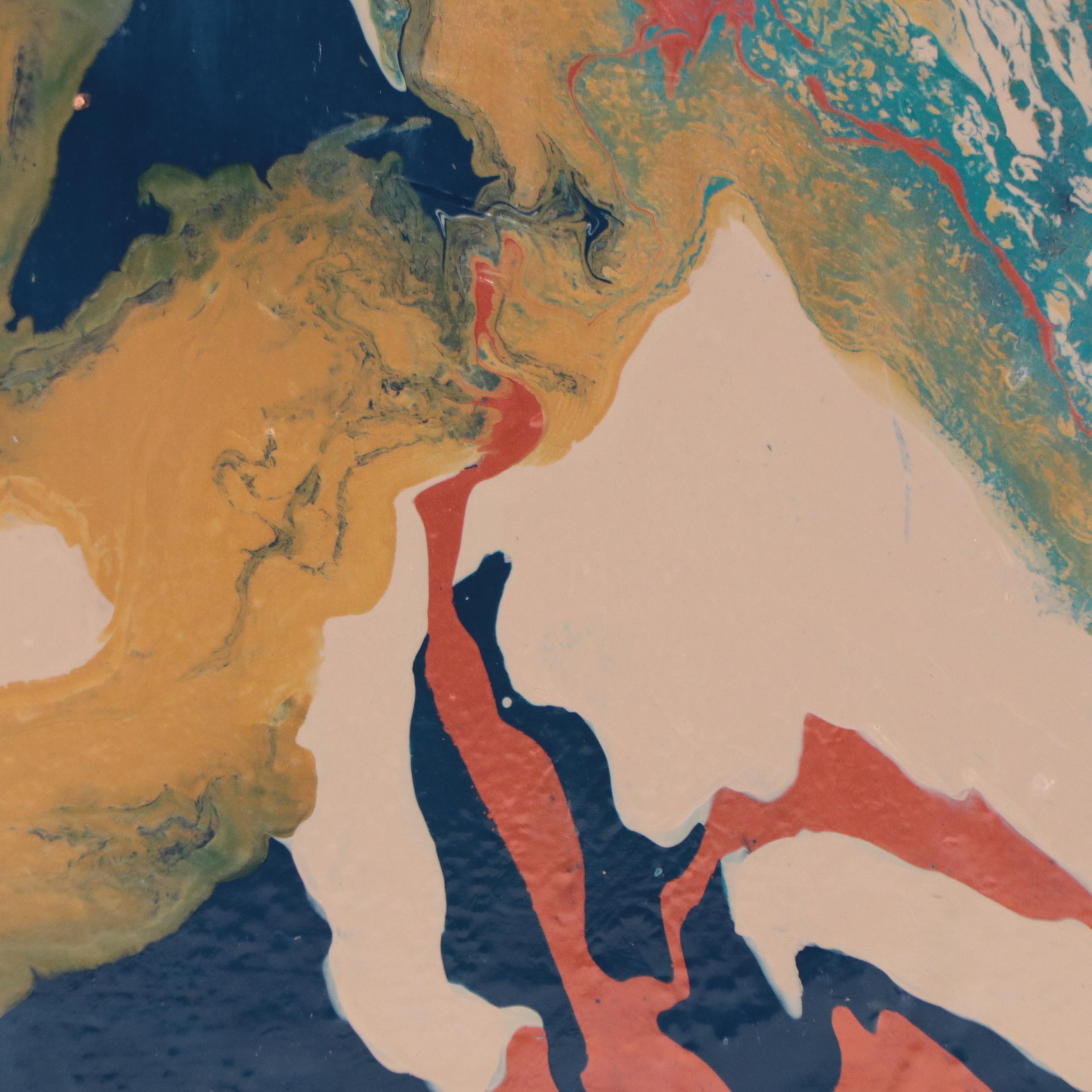 Abstract Acrylic Painting