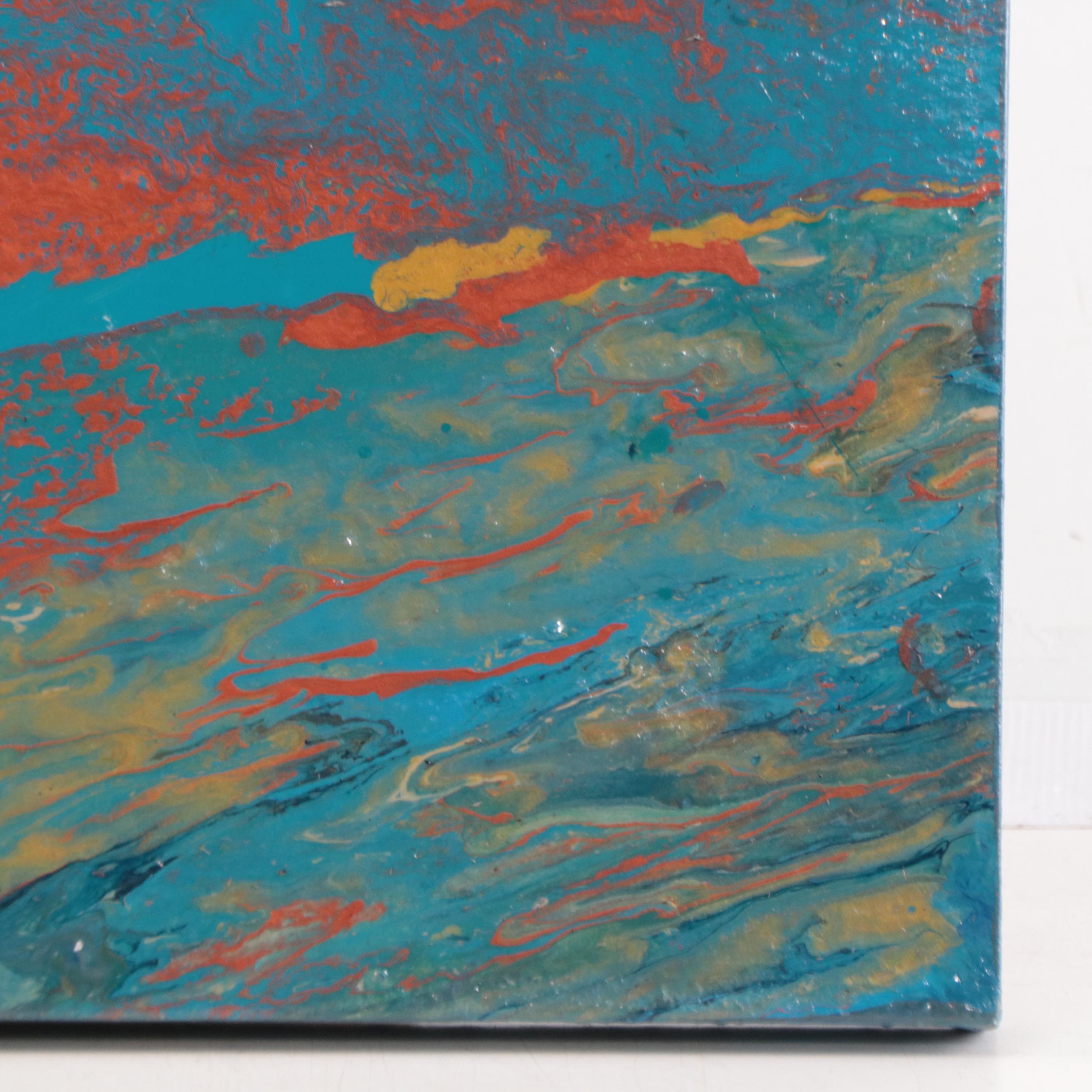 Abstract Acrylic Painting