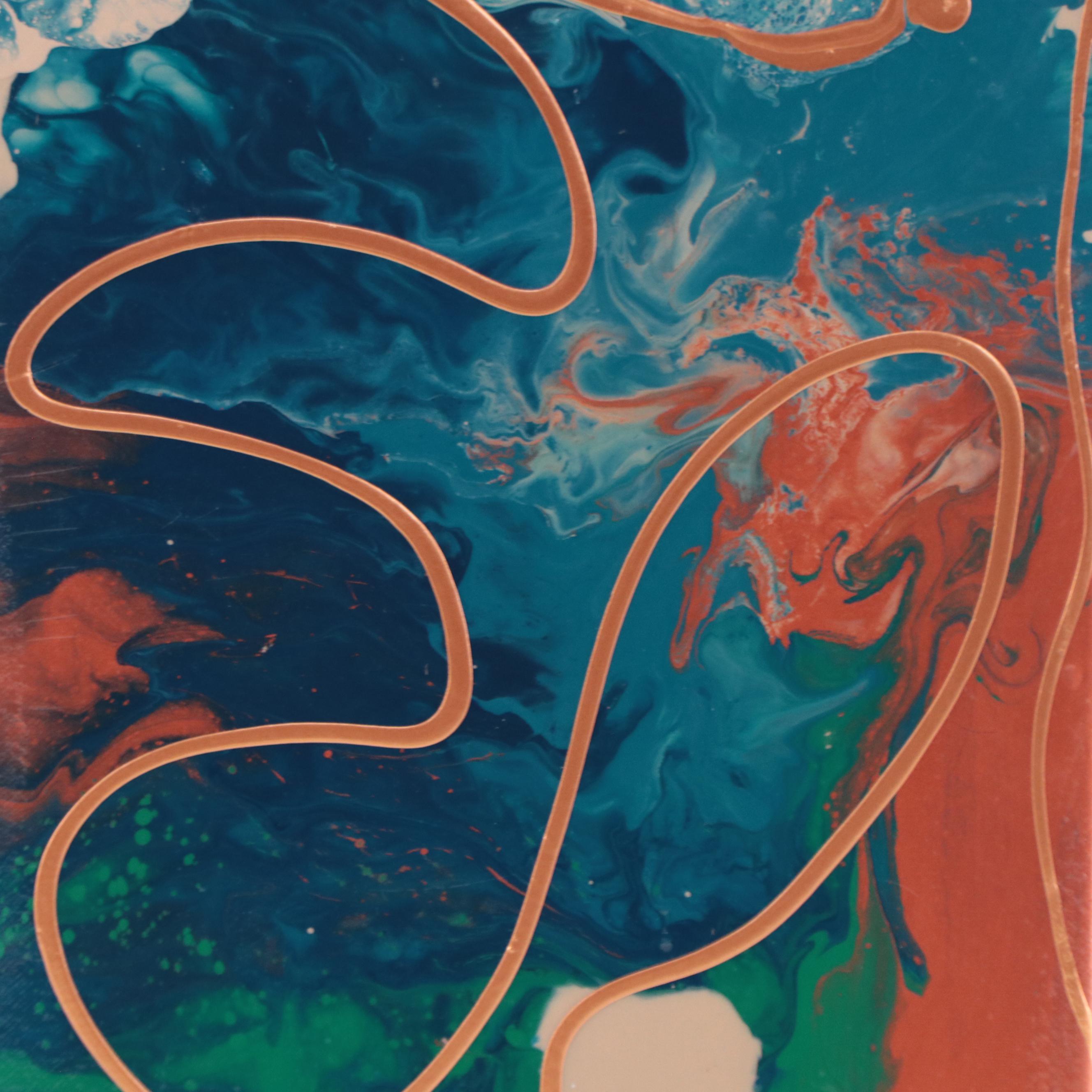 Abstract Acrylic Painting