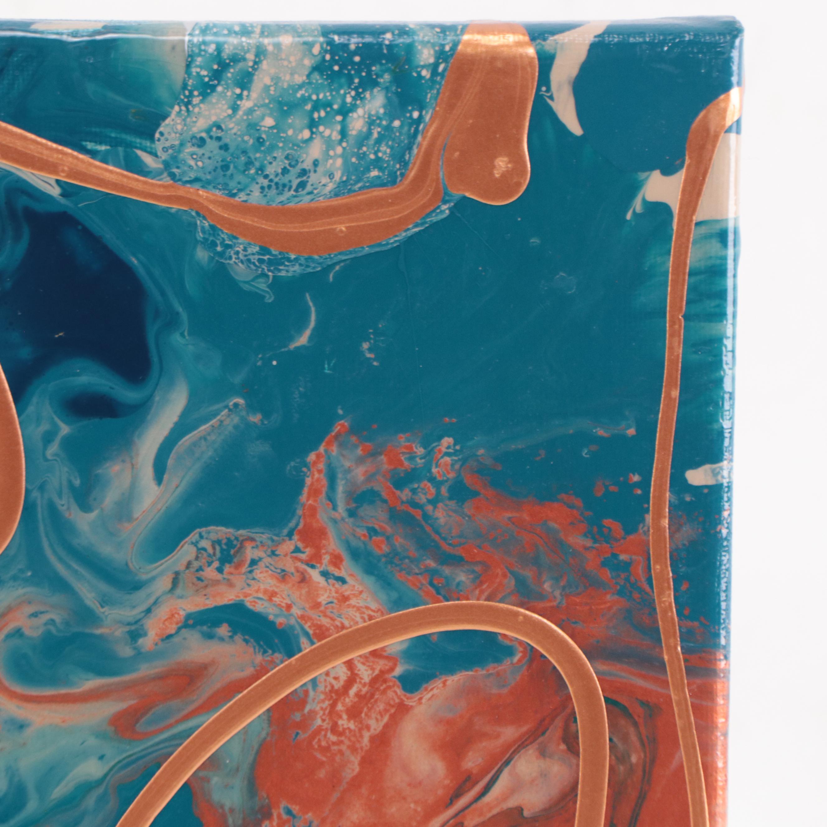 Abstract Acrylic Painting