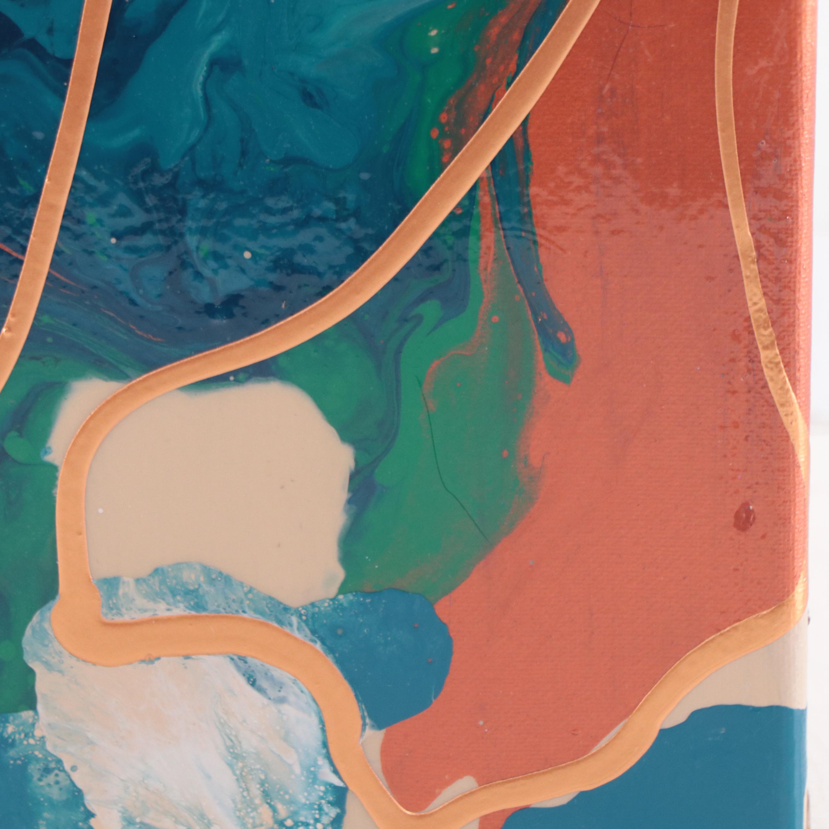 Abstract Acrylic Painting