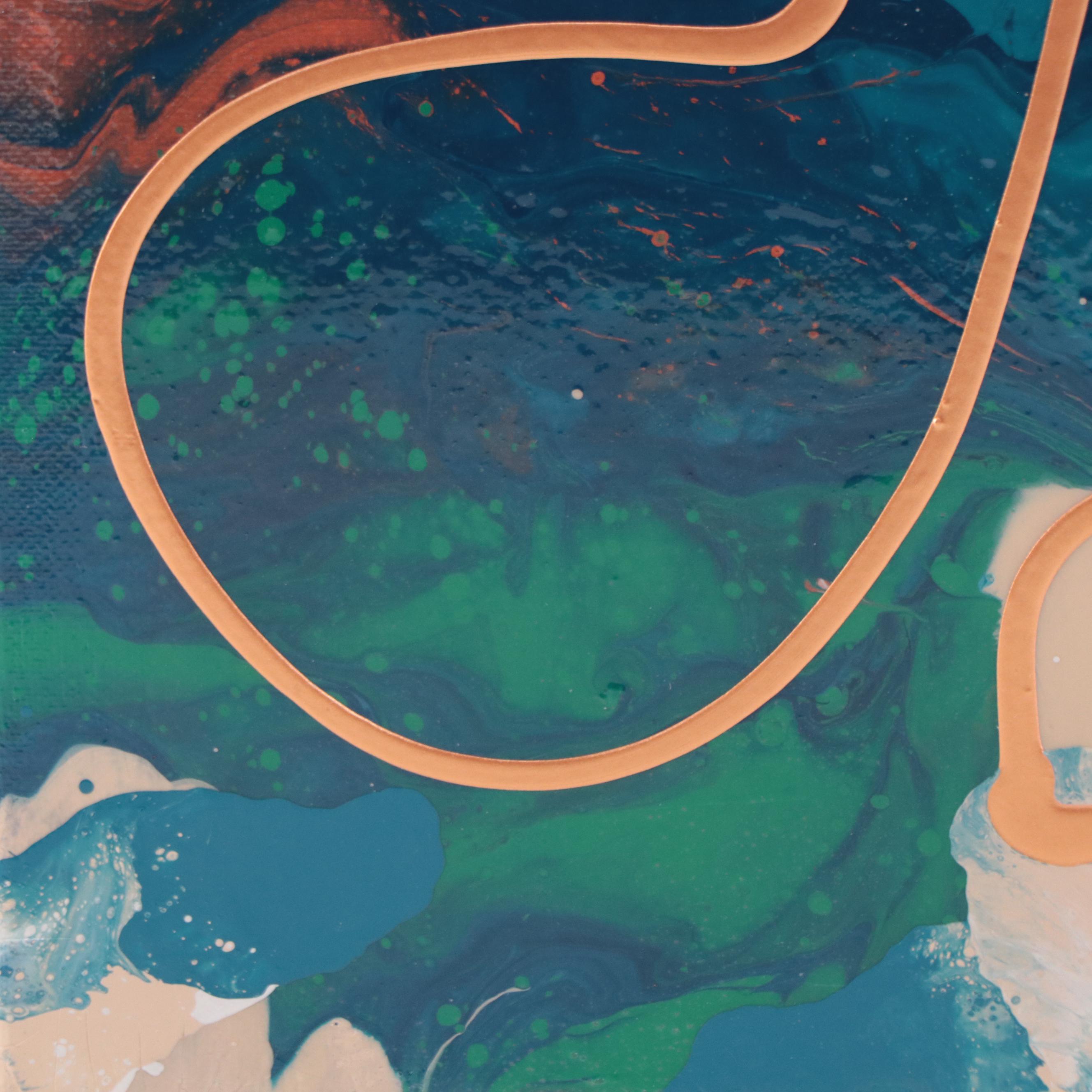 Abstract Acrylic Painting